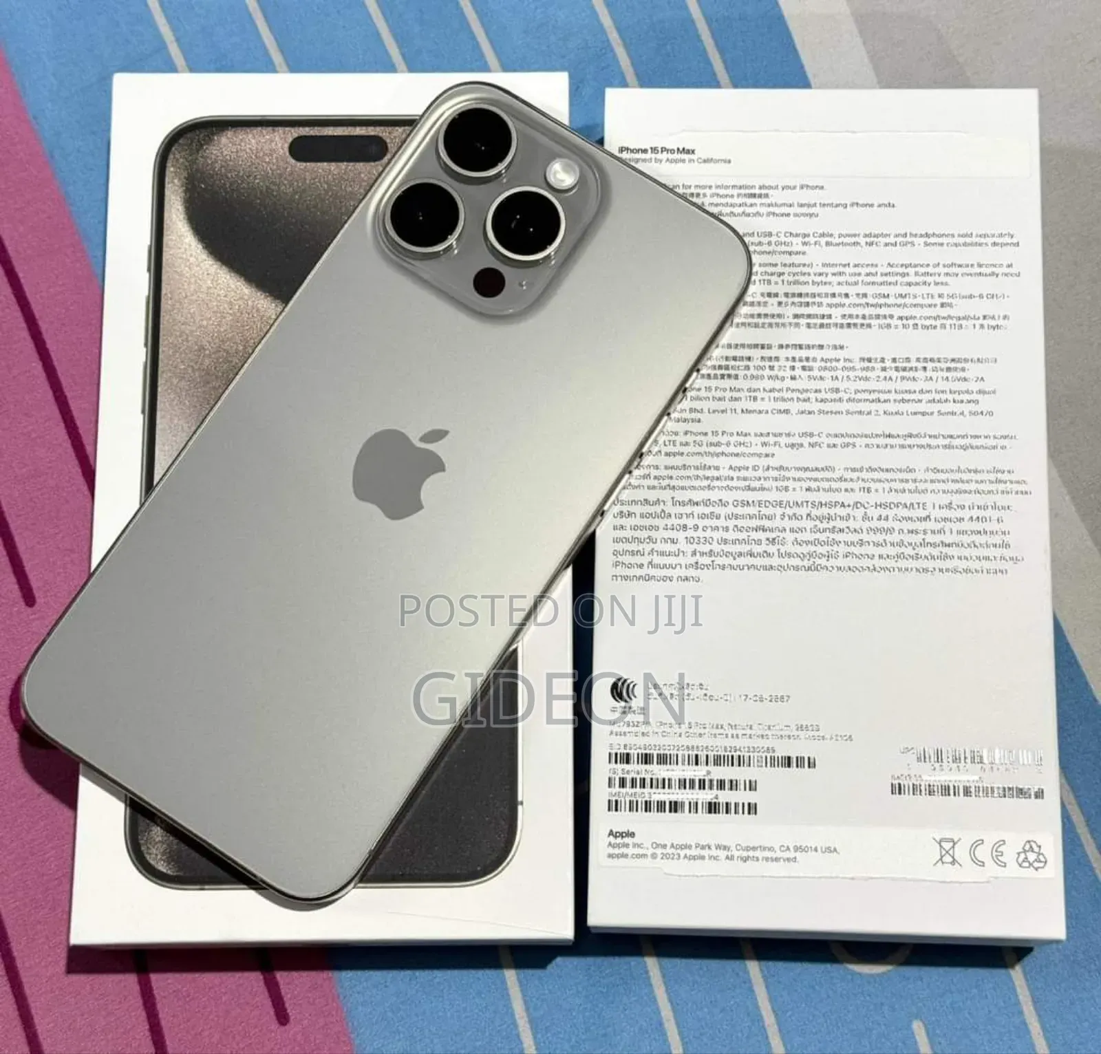 New Apple iPhone 15 Pro Max 512 GB White