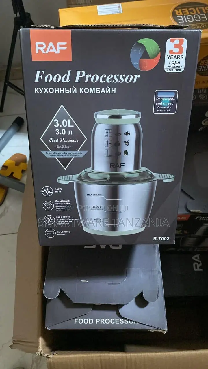 Food Processor Mincer Fruit Nuts Slicer With 3 L Bowl