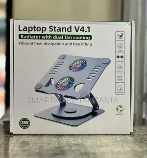 Aluminum Alloy Laptop Stand Sturdy Stable Adjustable Height