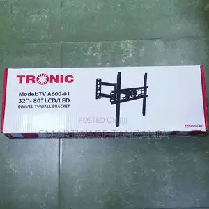 Full Motion Universal TV Wall Mount Fits 32" To 80" TVS