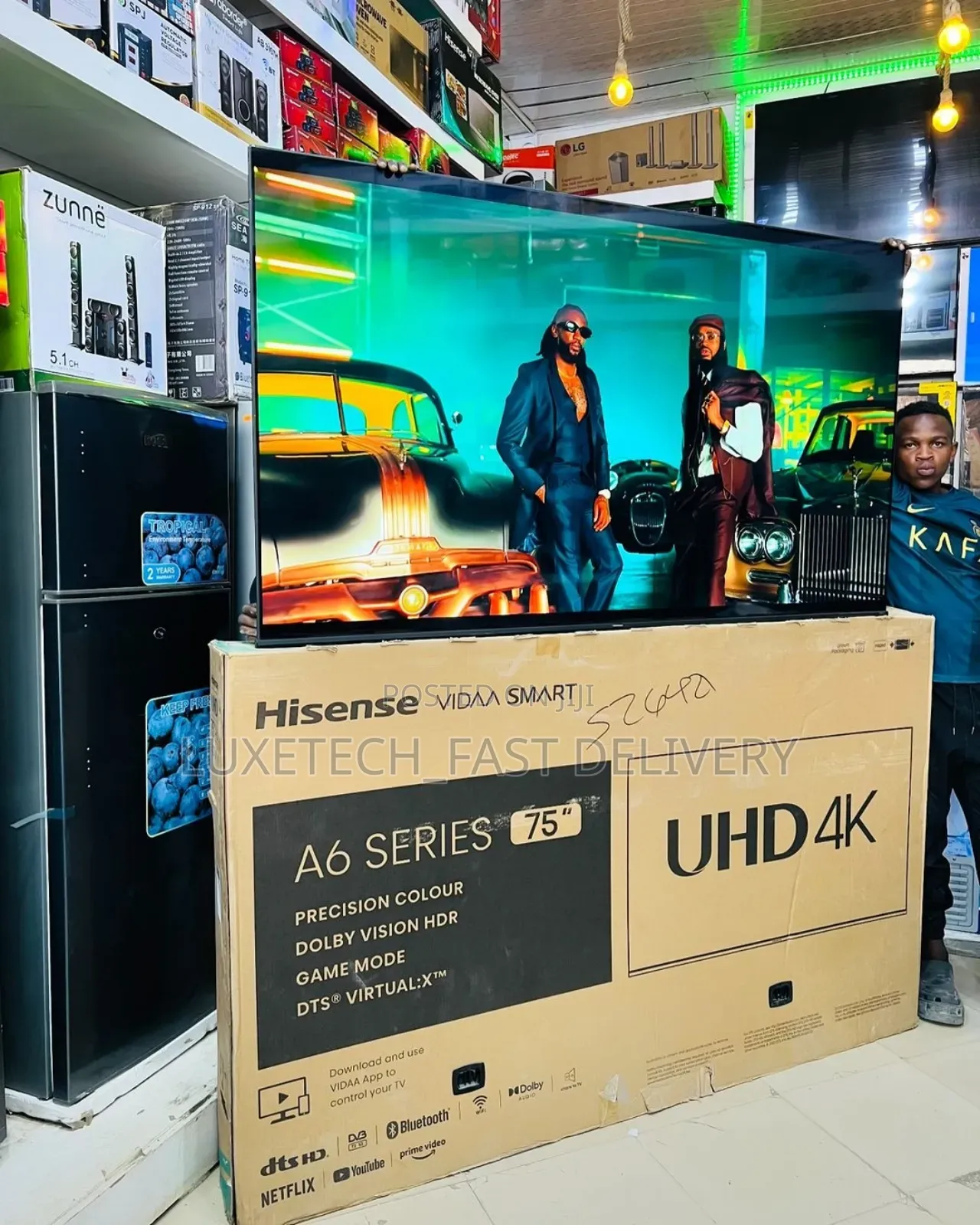 Hisense 75 Inches Smart