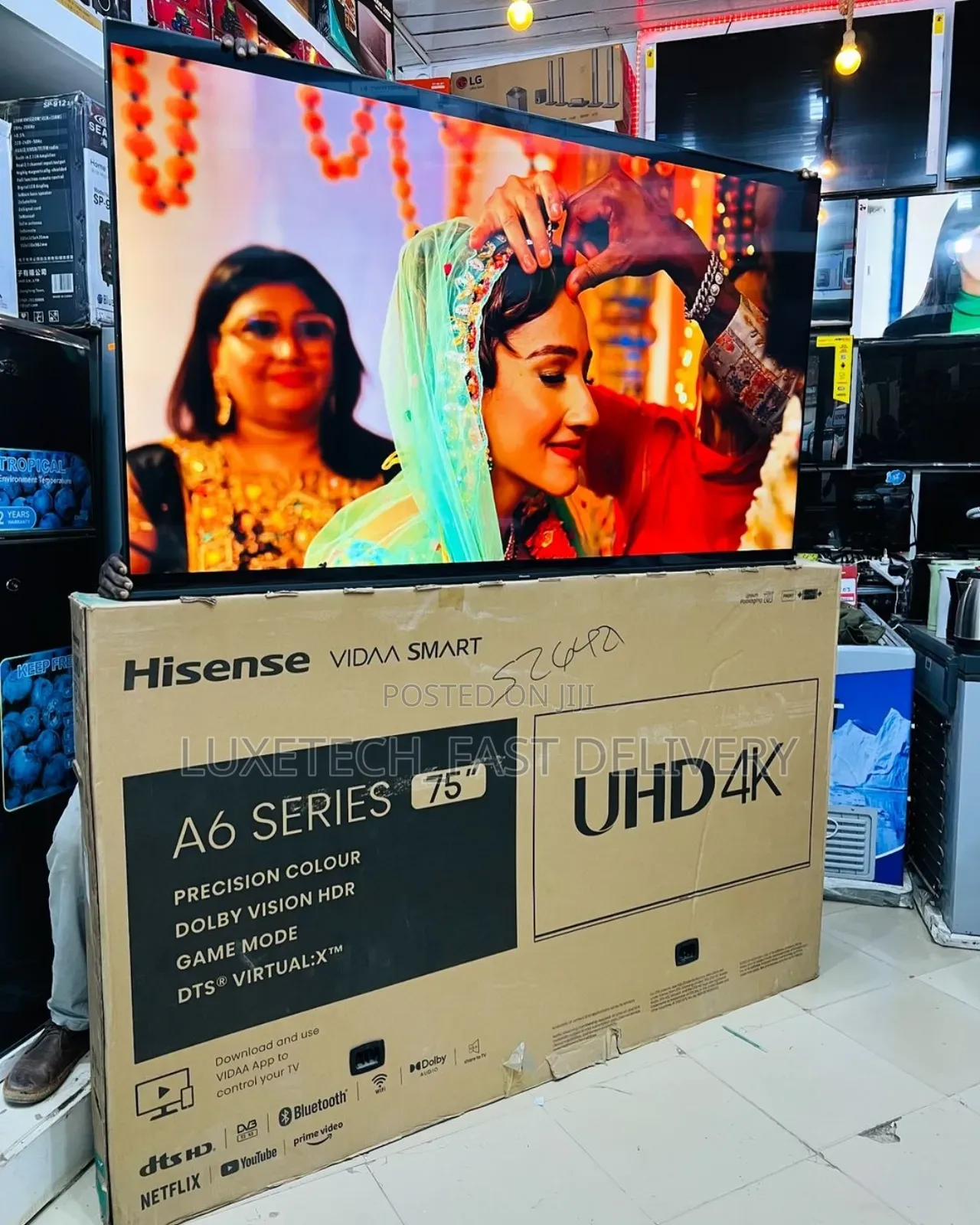 Hisense TV 75 Inches Smart