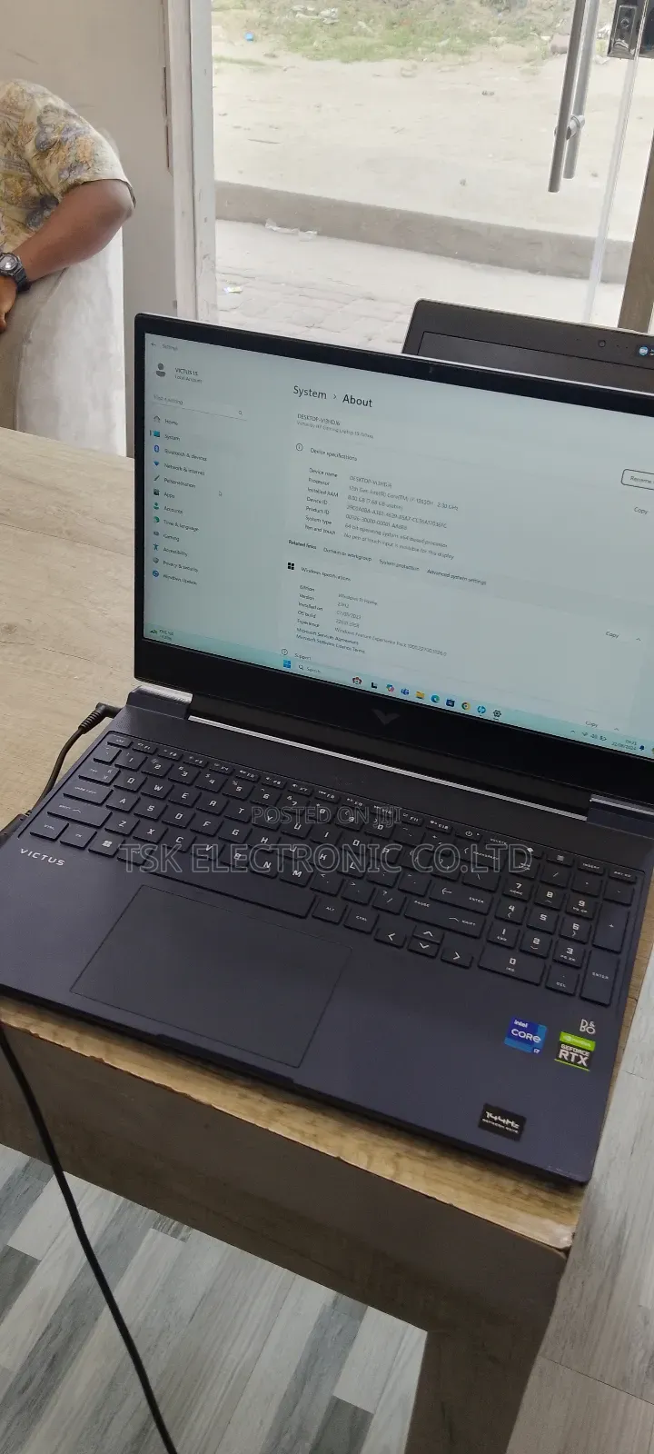 New Laptop HP Victus 15 8GB Intel Core I7 SSD 512GB