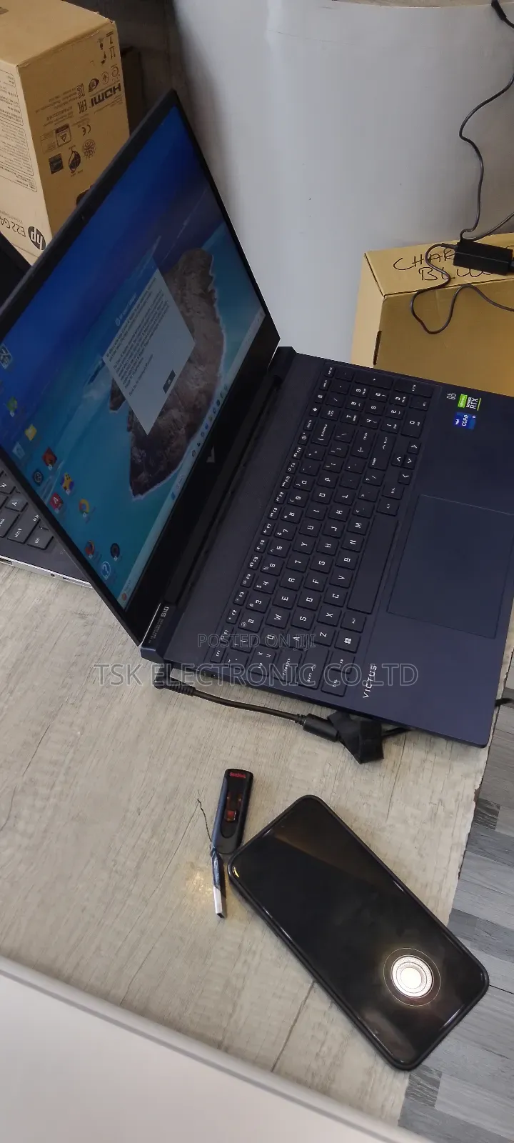 New Laptop HP Victus 15 8GB Intel Core I7 SSD 512GB