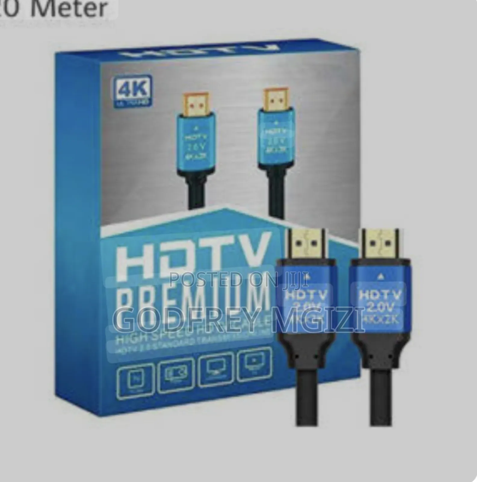 20miter4k HDMI Cable 2.0 Premium High Speed For Uhd HDTV