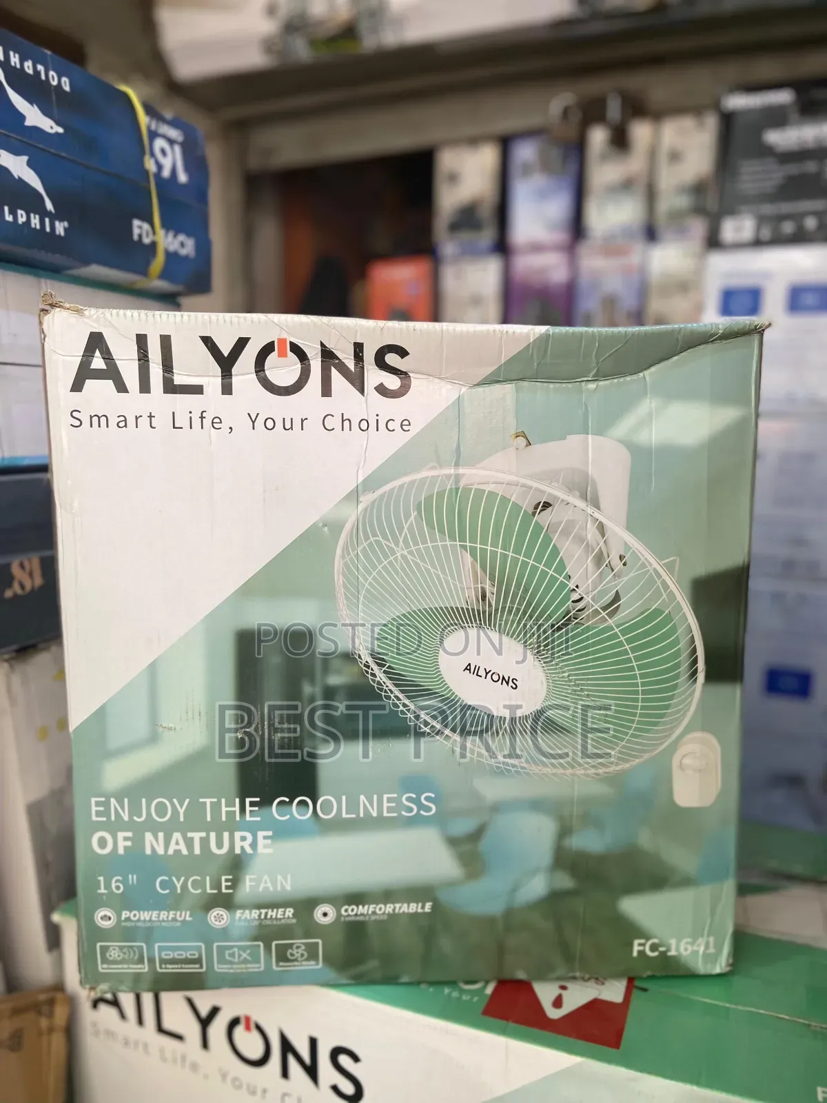Alyson 16" Cycle Orbit Fan Fc-1641