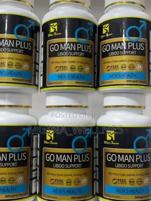 Go Man Plus for Libido Support Energy Tablet With MACA