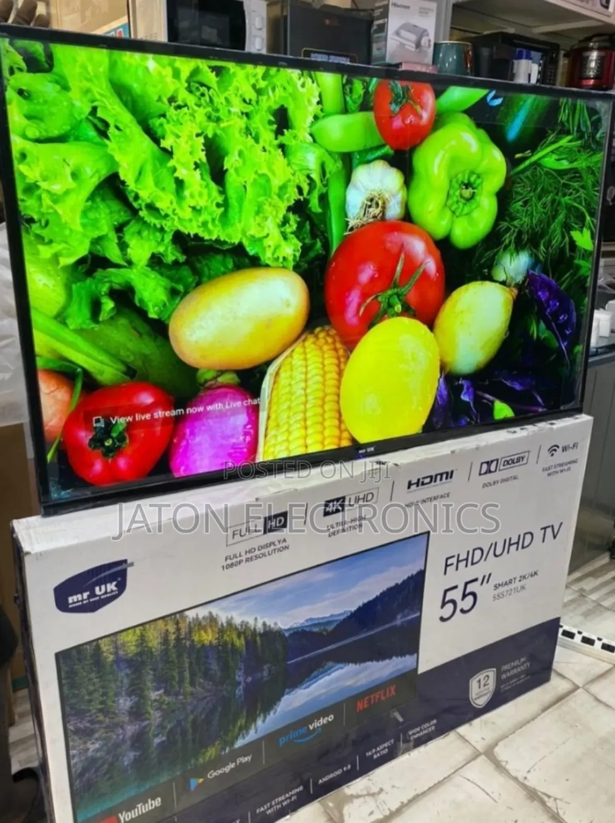 Mr Uk 55 Inches Smart Android 