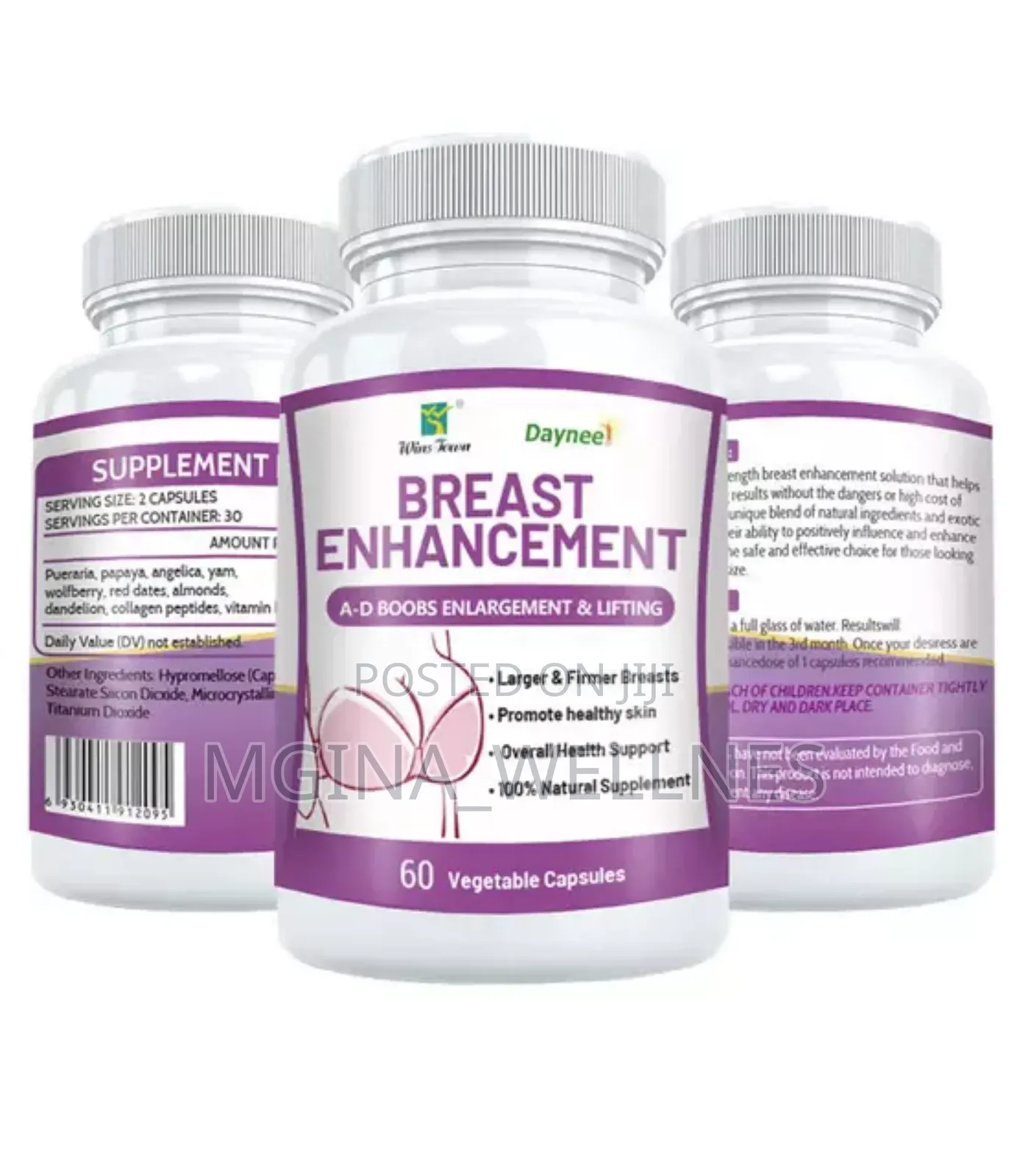 Breast Enlargement Lifting Capsule (Simamisha Maziwa)