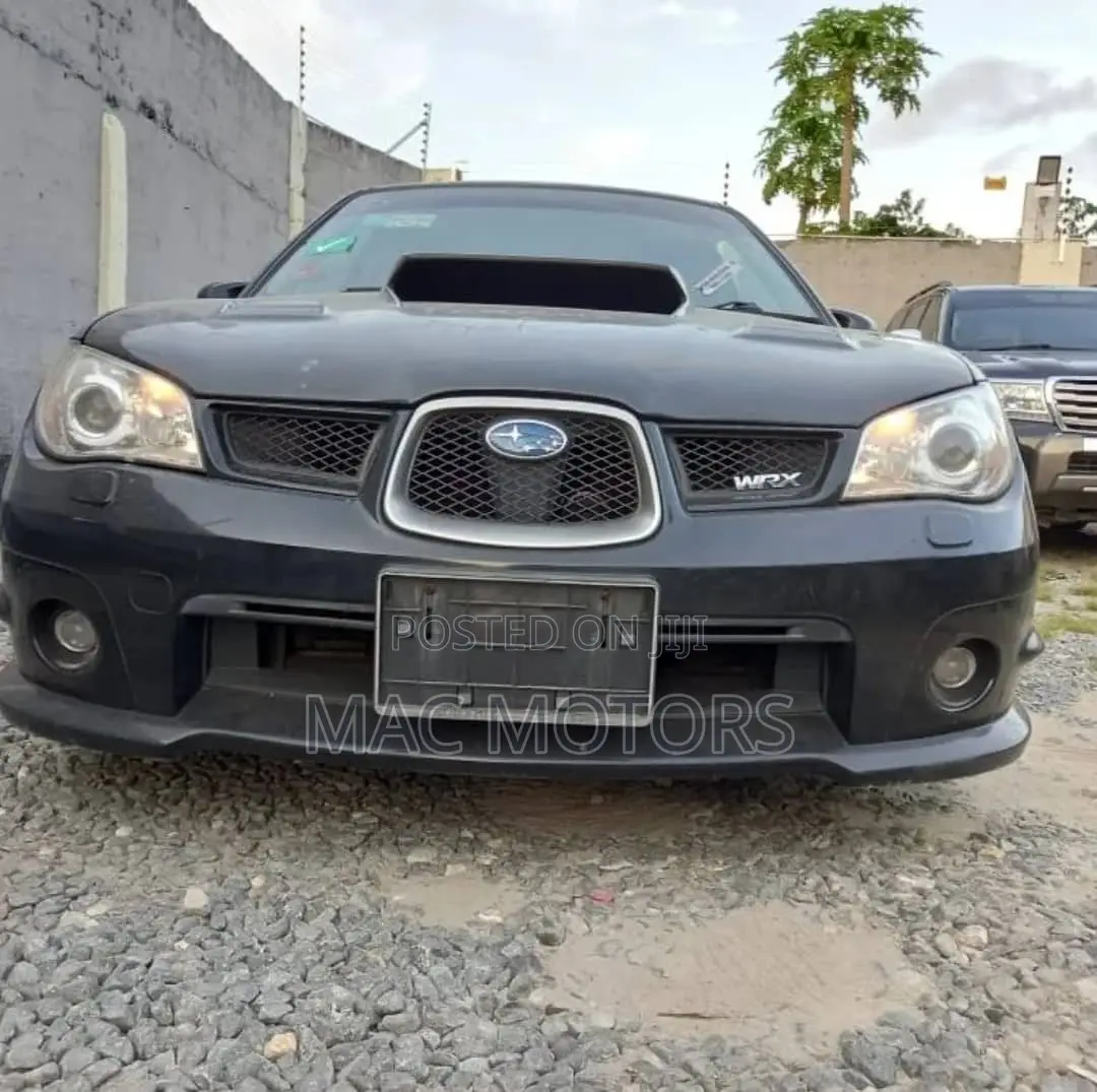 Subaru Impreza 2.5 STi WRX 2007 Black