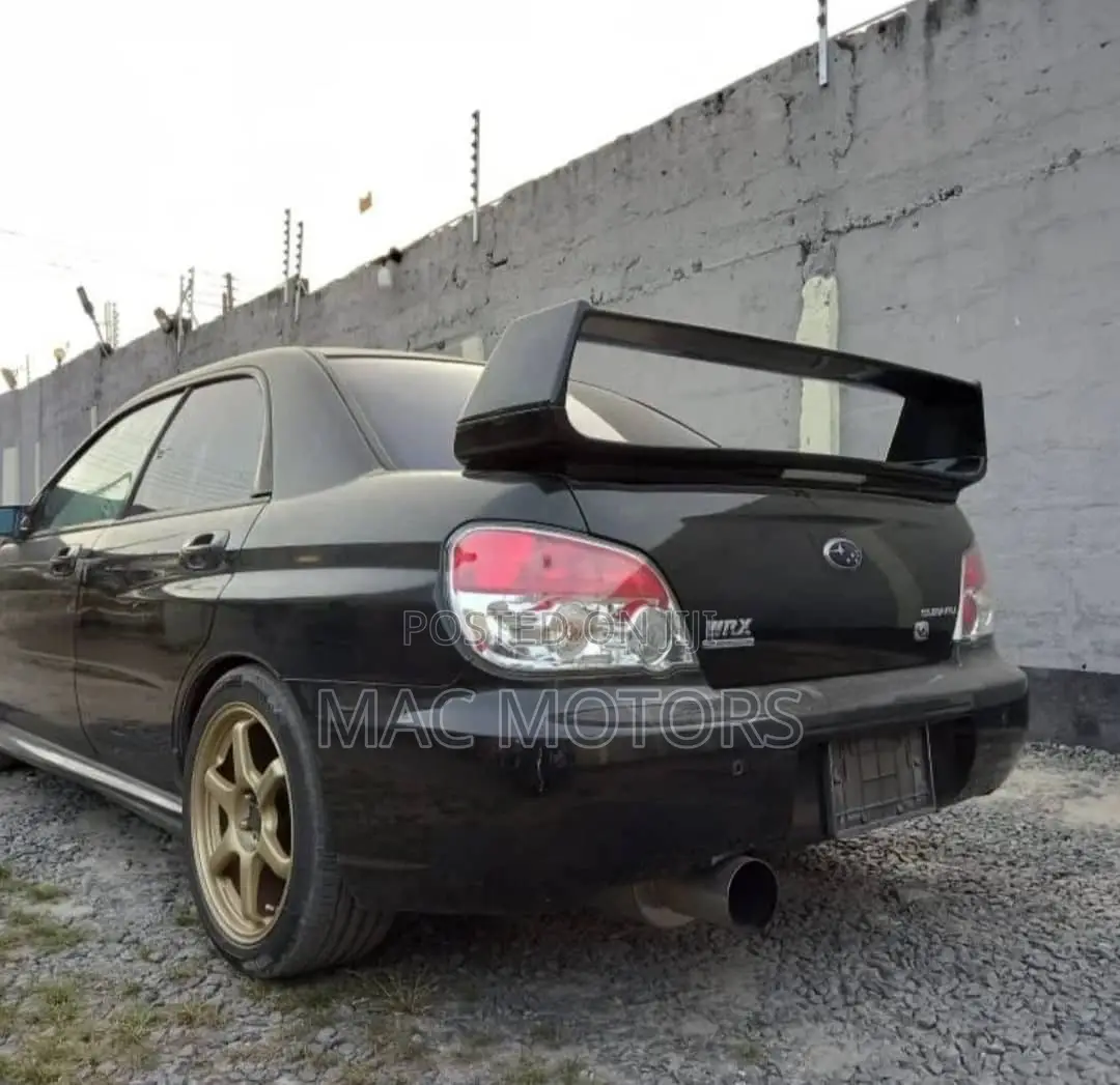 Subaru Impreza 2.5 STi WRX 2007 Black