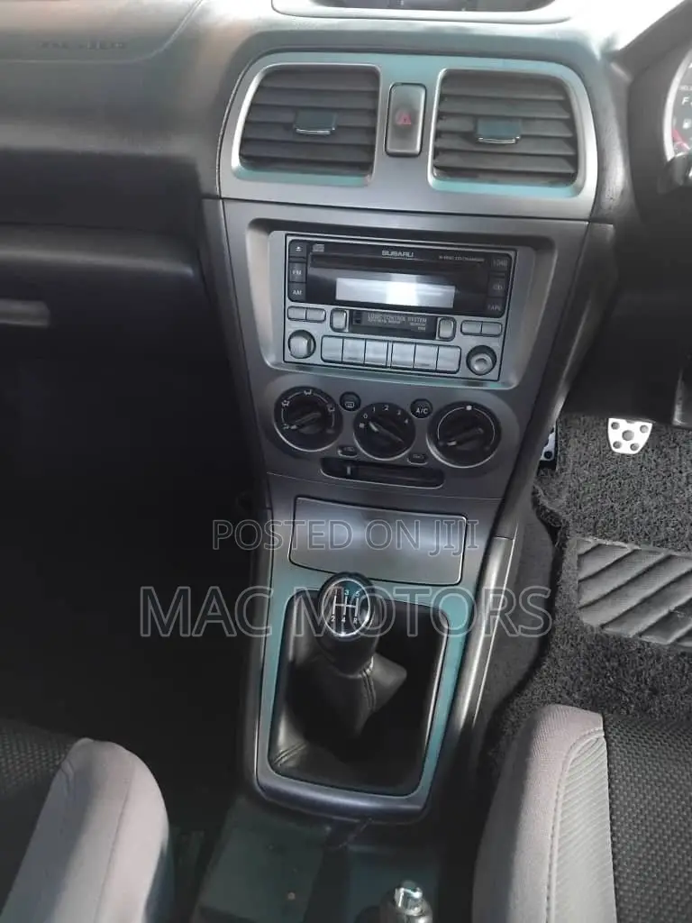 Subaru Impreza 2.5 STi WRX 2007 Black