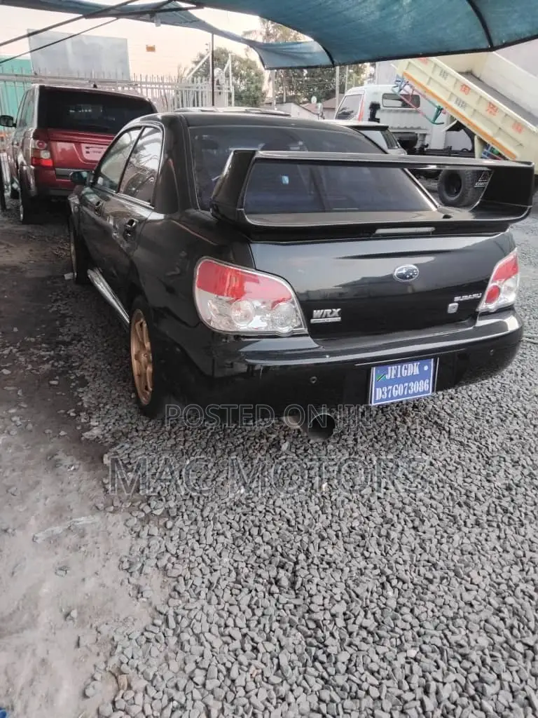 Subaru Impreza 2.5 STi WRX 2007 Black