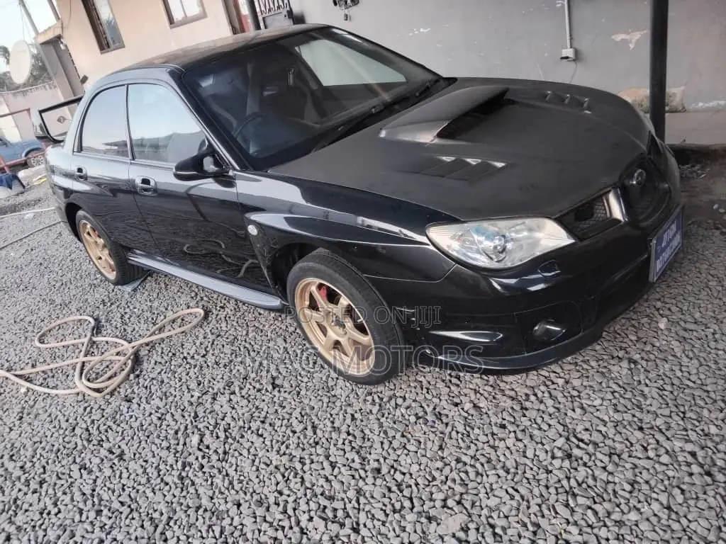 Subaru Impreza 2.5 STi WRX 2007 Black