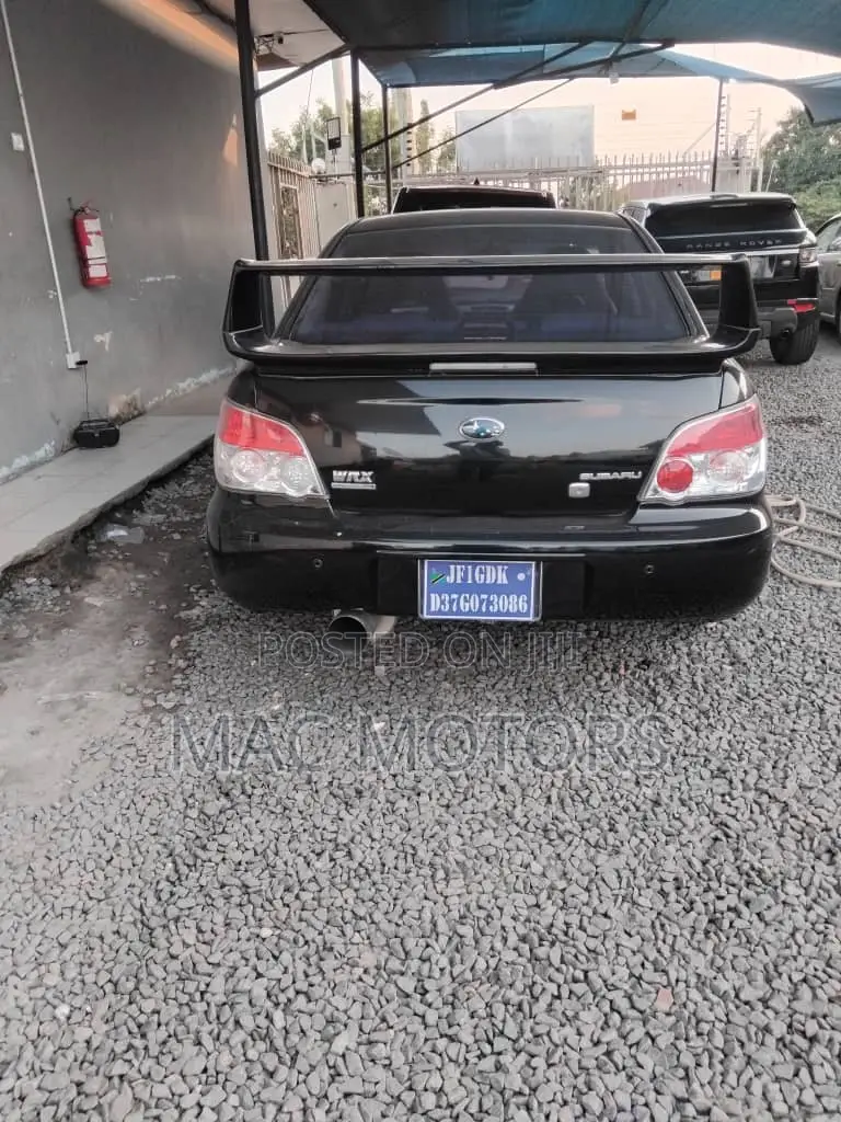 Subaru Impreza 2.5 STi WRX 2007 Black