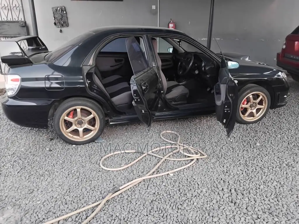 Subaru Impreza 2.5 STi WRX 2007 Black