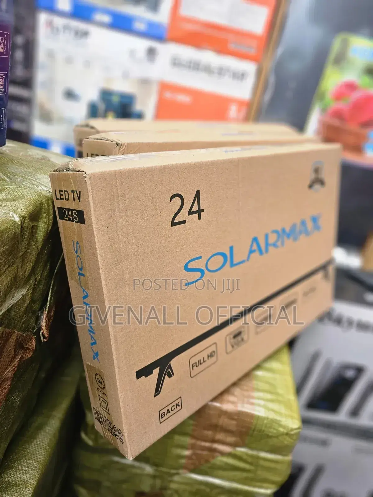 Ofa Ofa = Solarmax TV Nchi 24 LED Full HD Warranty Mwaka