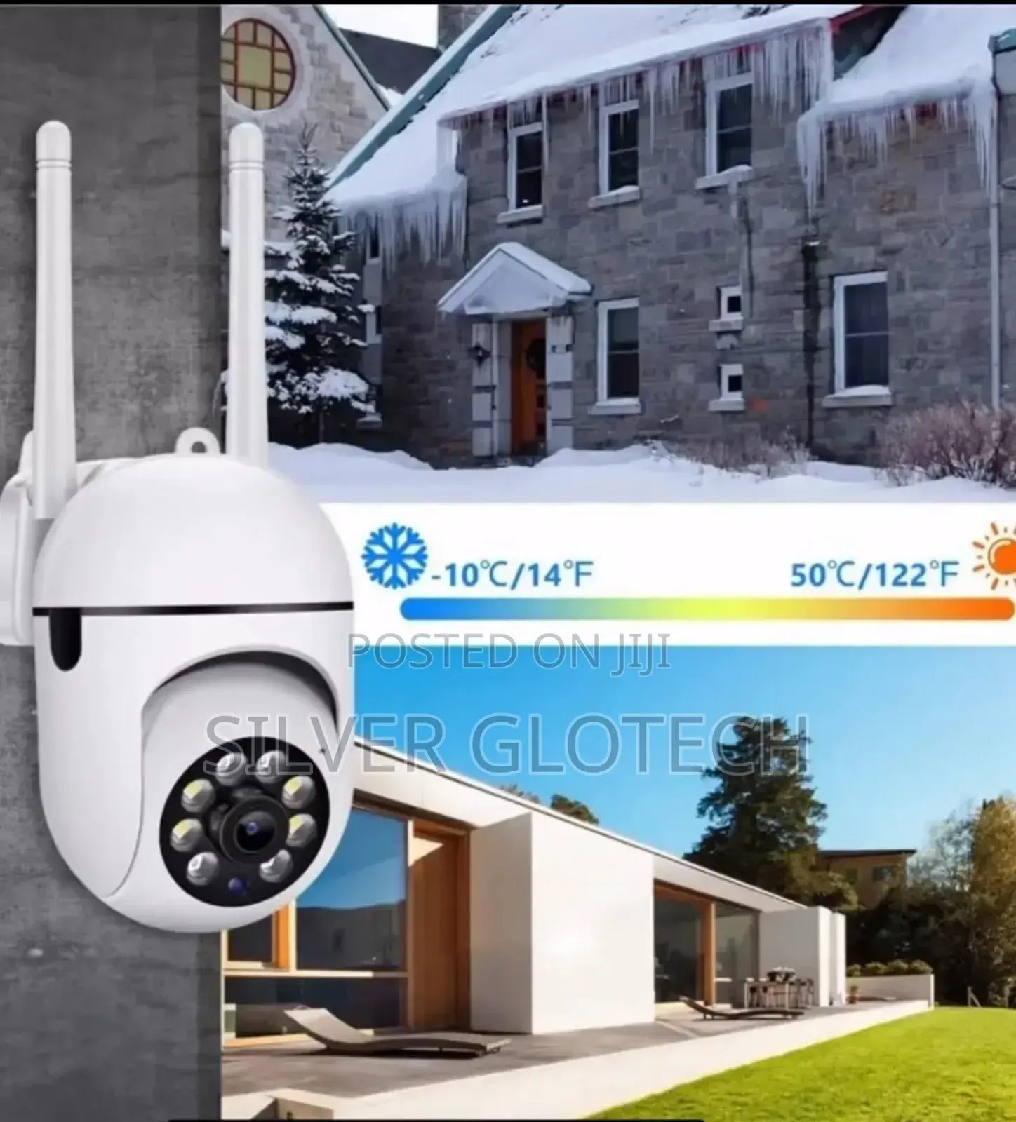 CCTV Camera Quality 1080p Una Connect Na Simu Pia
