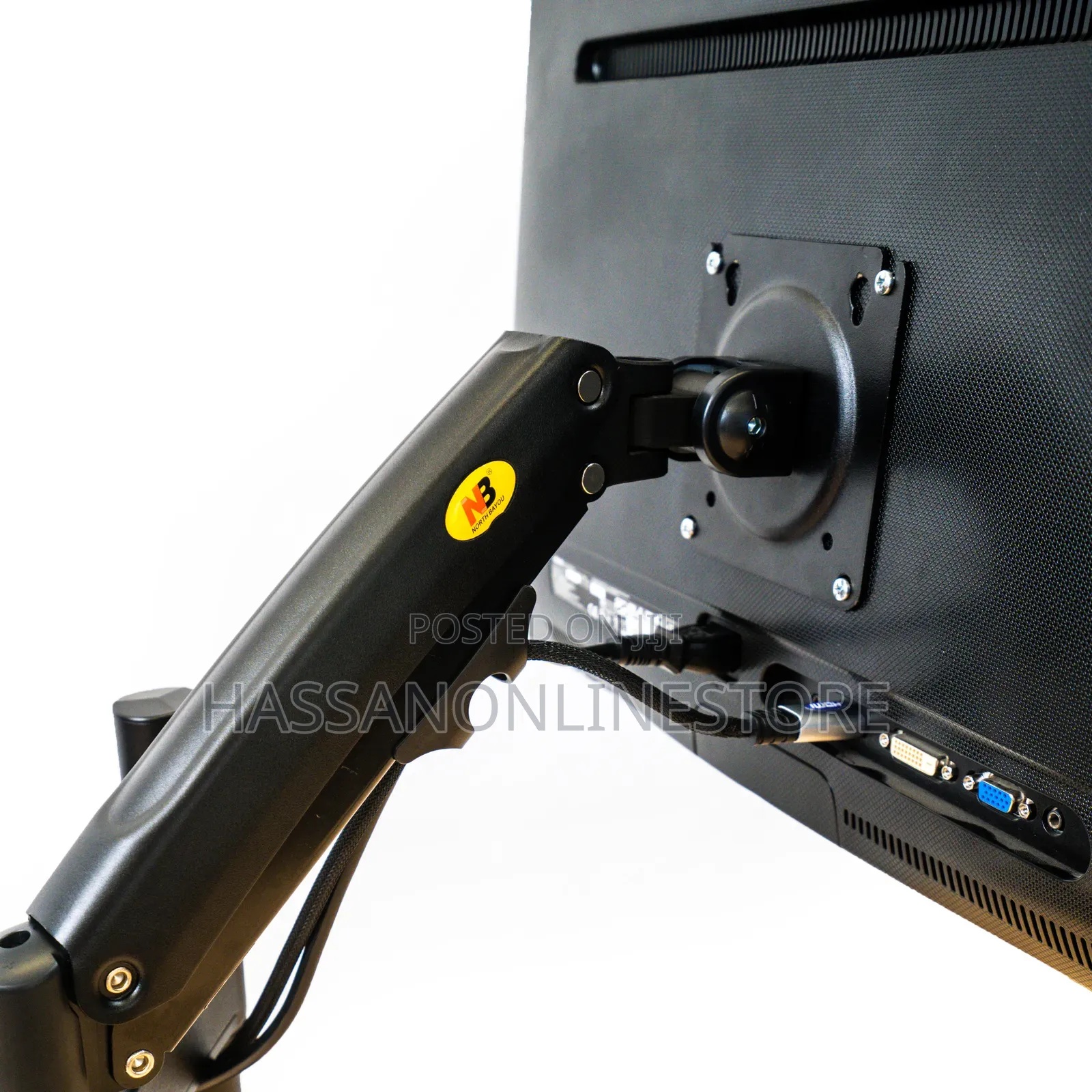 North Bayou H100 Desktop Monitor Arm 22" - 35" Up to 9kg
