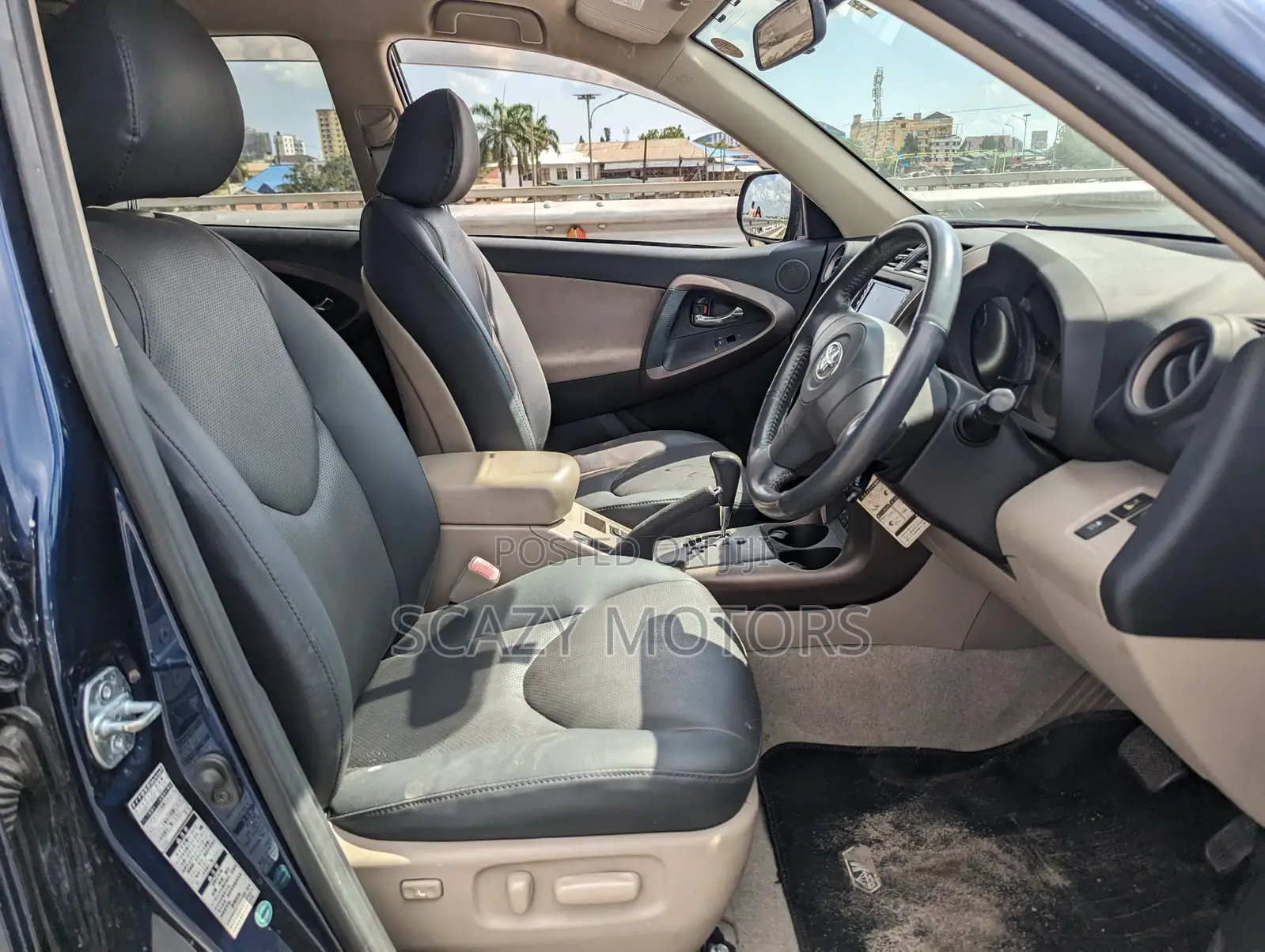 Toyota Vanguard 2009 Blue