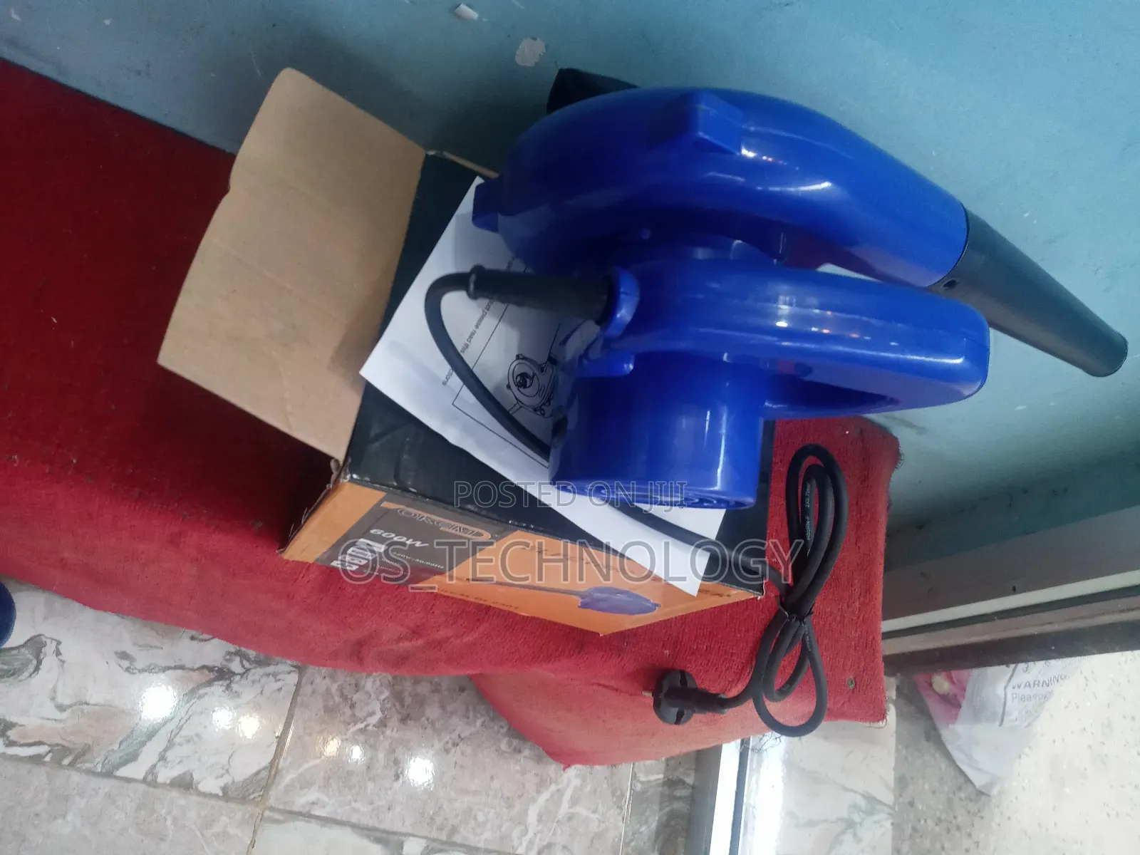 Original Blower 600W 220V 13000rpm Inavuta Na Kupuliza
