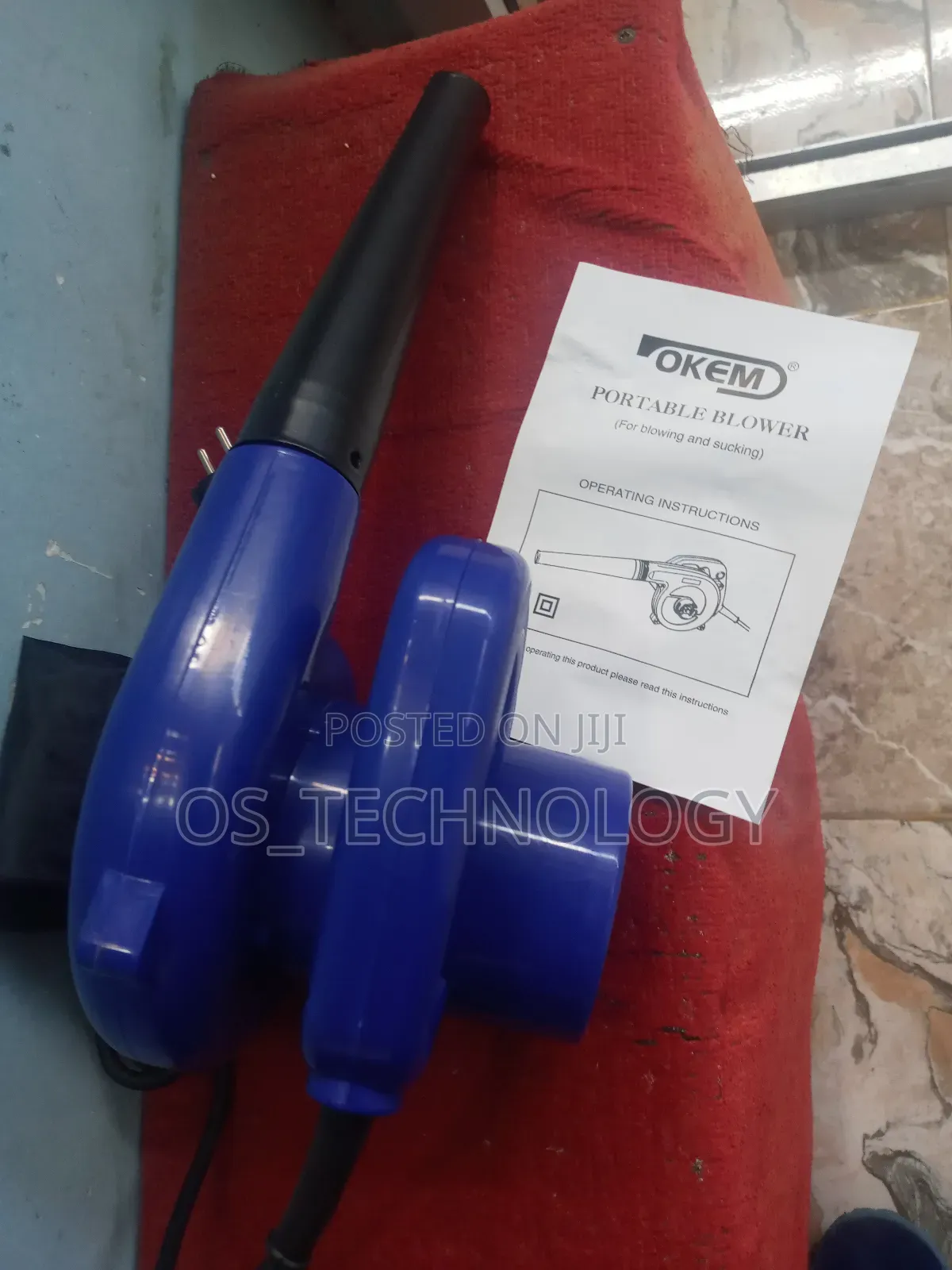 Original Blower 600W 220V 13000rpm Inavuta Na Kupuliza