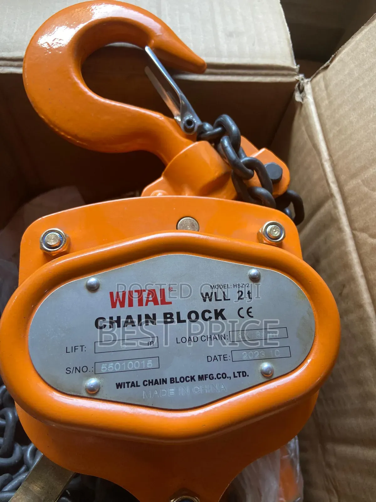 WITAL Chain Block 2ton