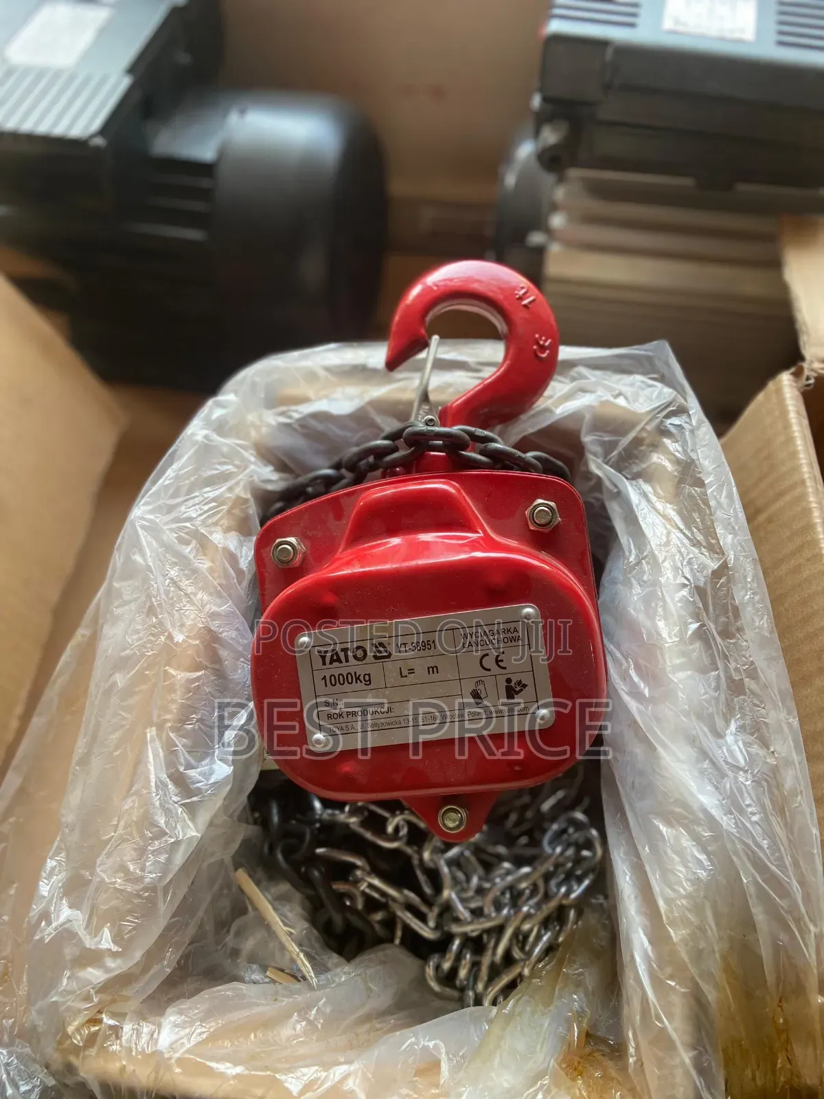 YATO Chain Block 1 Ton