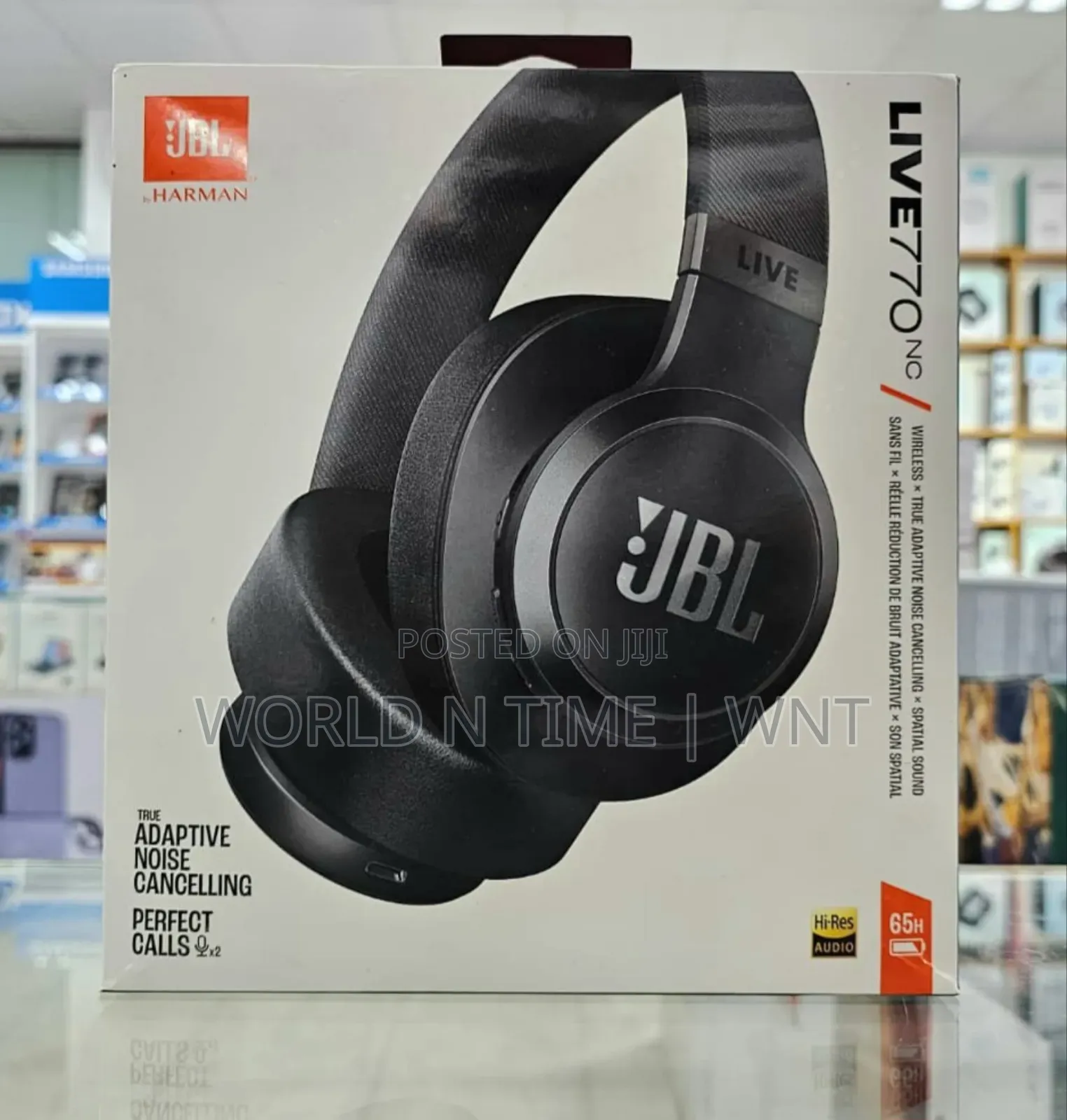 JBL Live770nc Bluetooth Headphones Adaptive Noise Cancelling