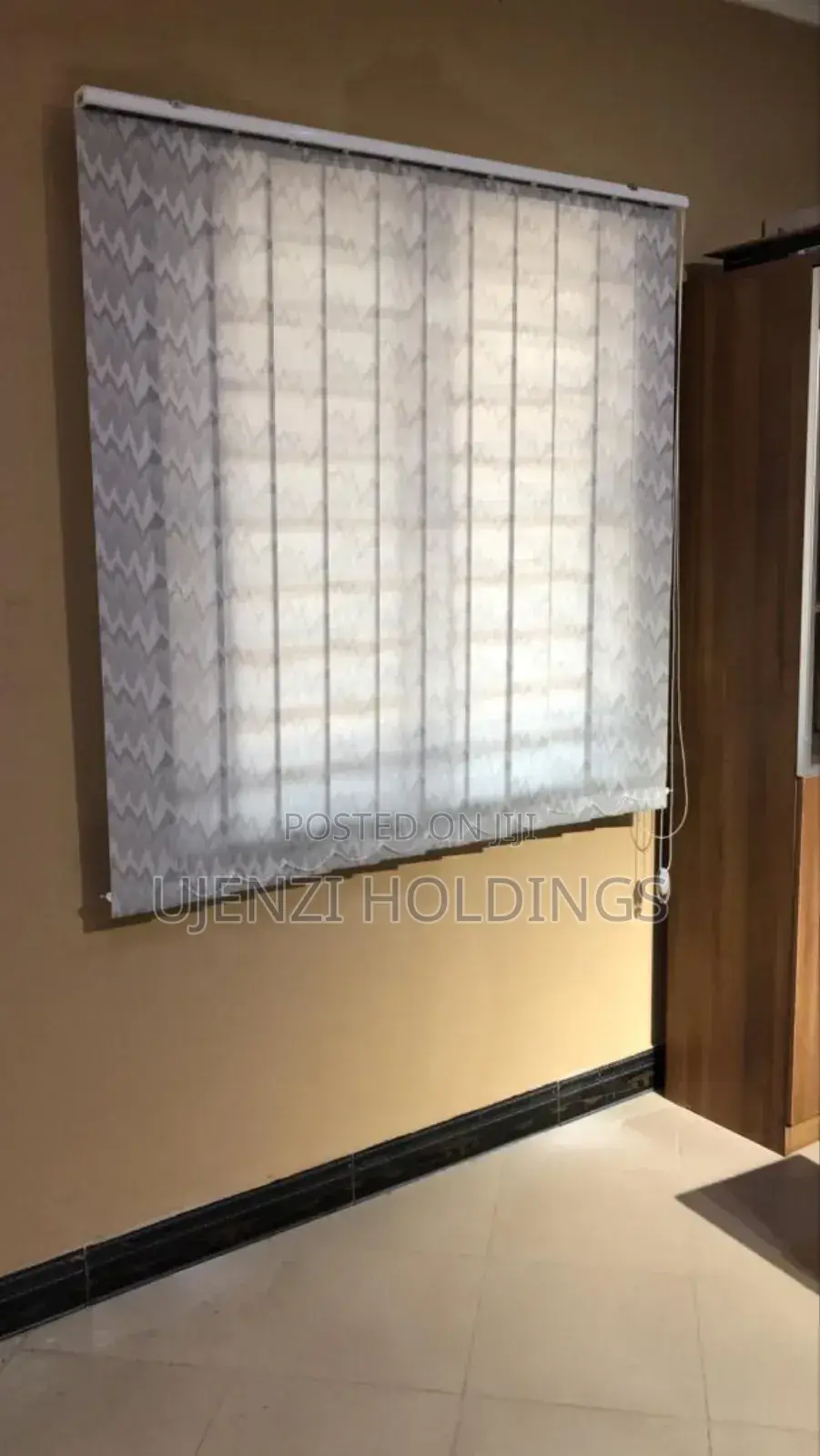 VERTICAL BLINDS GREY Colour Now in Tanzania 