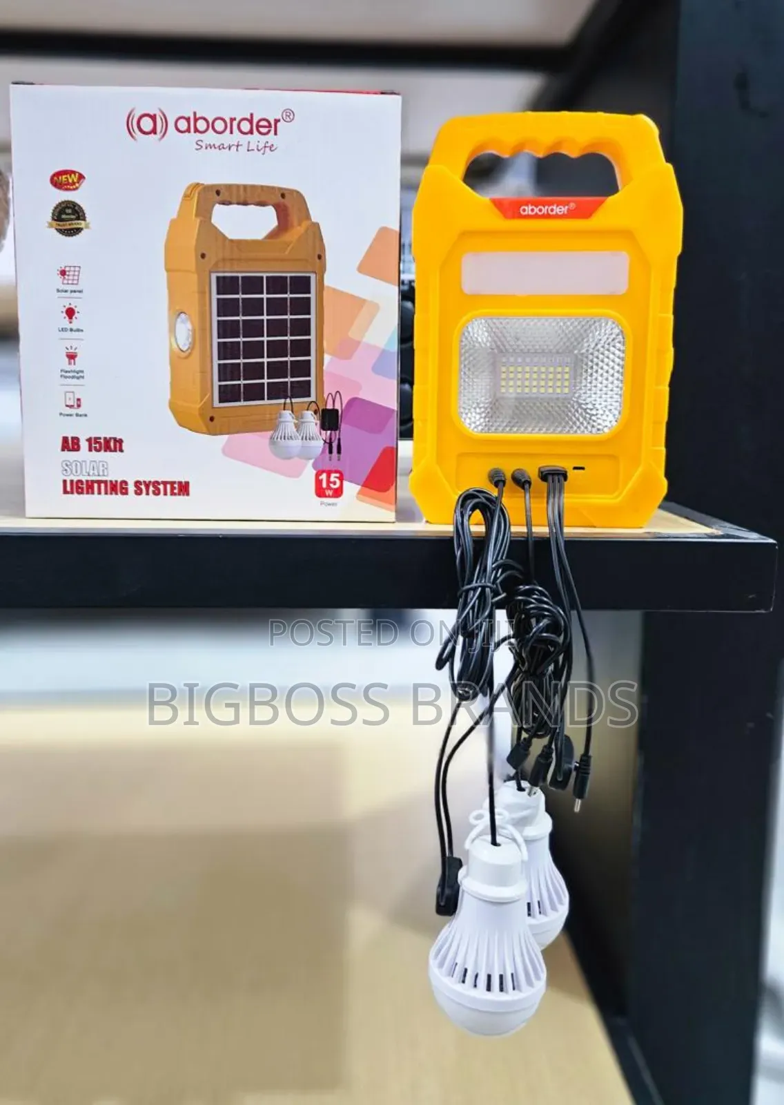 Solar Torch 3 Lights