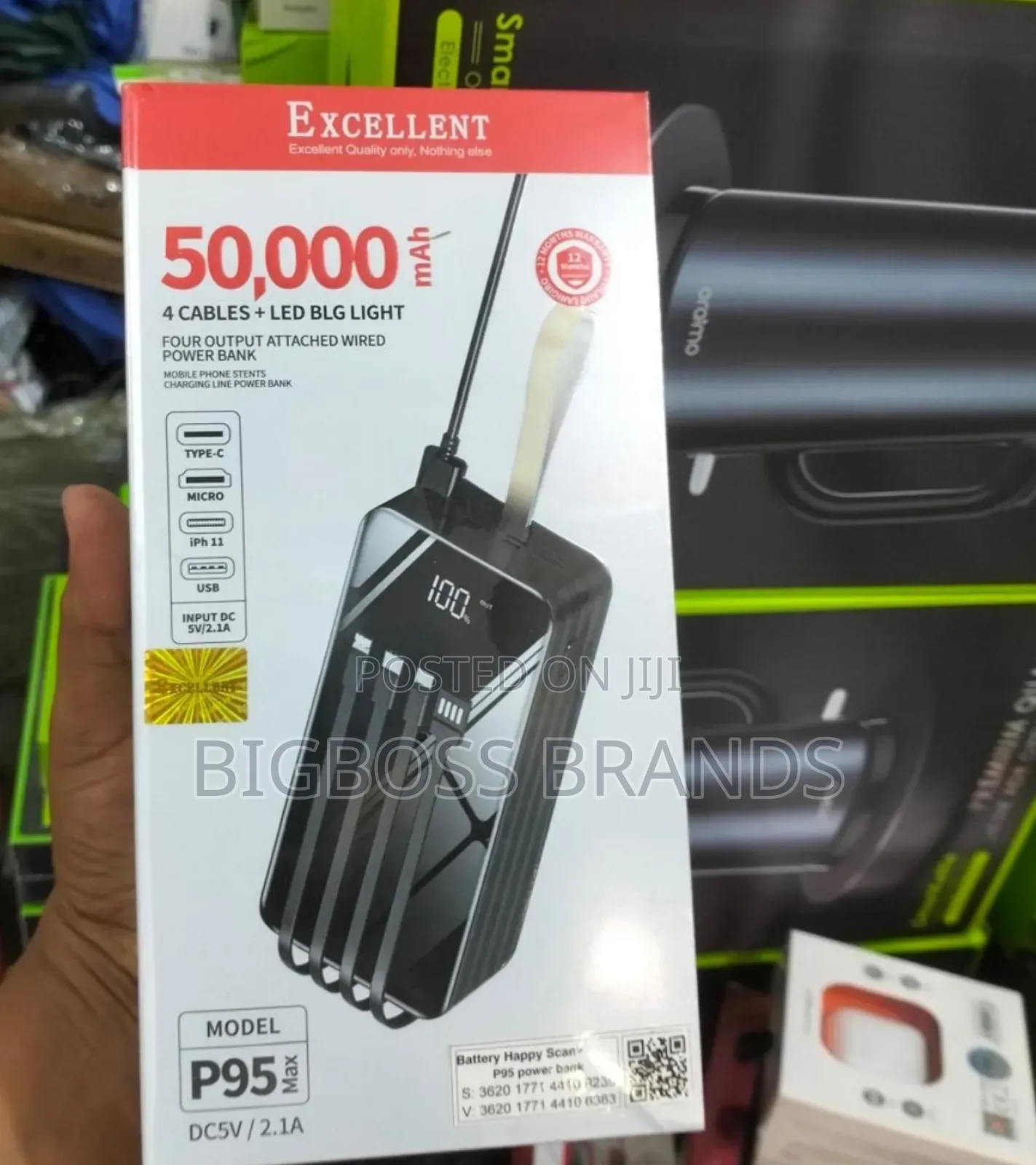 Excellent Power Bank 50000 Mah