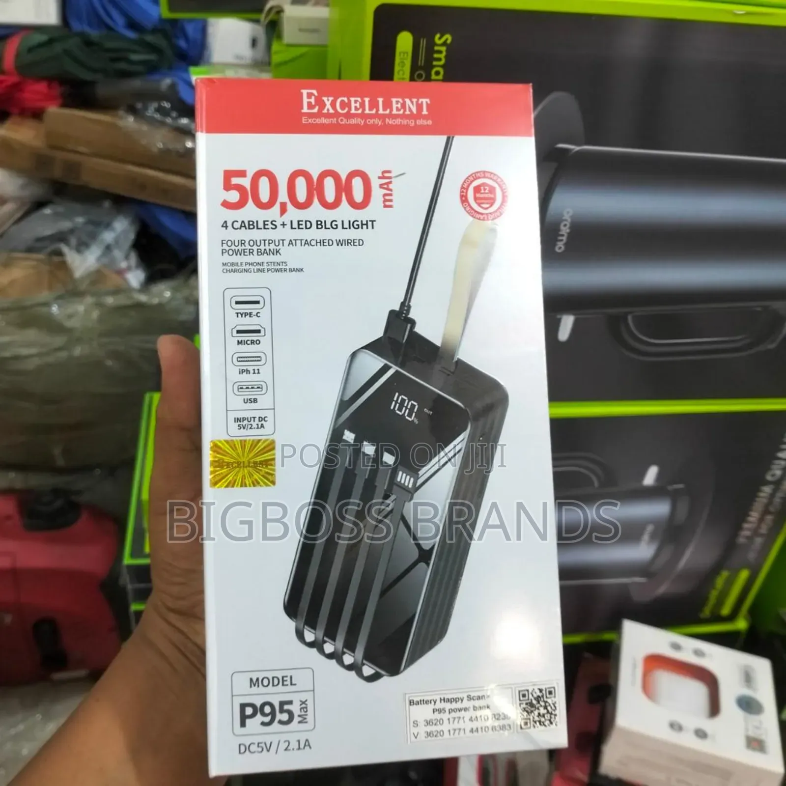 Excellent Power Bank 50000 Mah