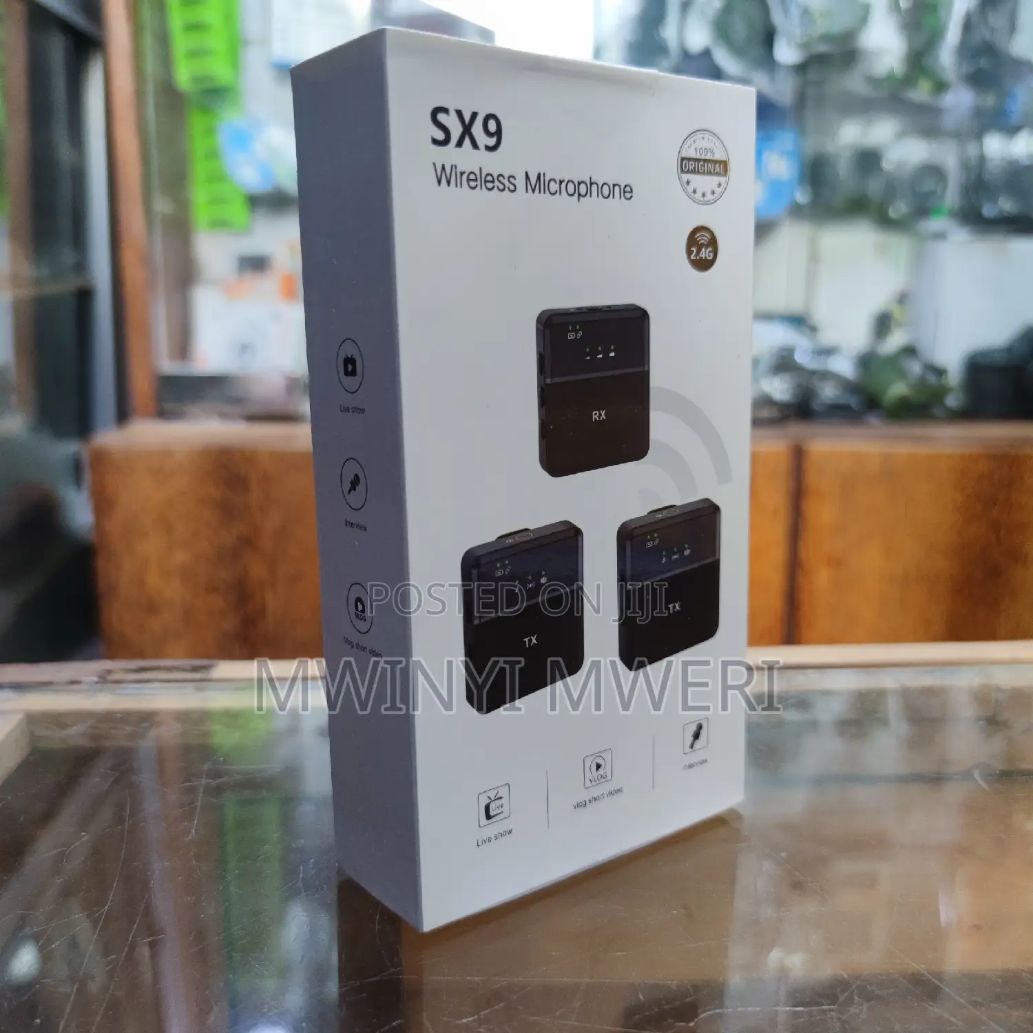 Sx9 Wireless Microphone System for DSLR Smartphone