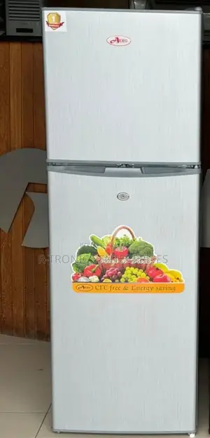 Aero Double Door Refrigerator 140L (Ard-140) Silver