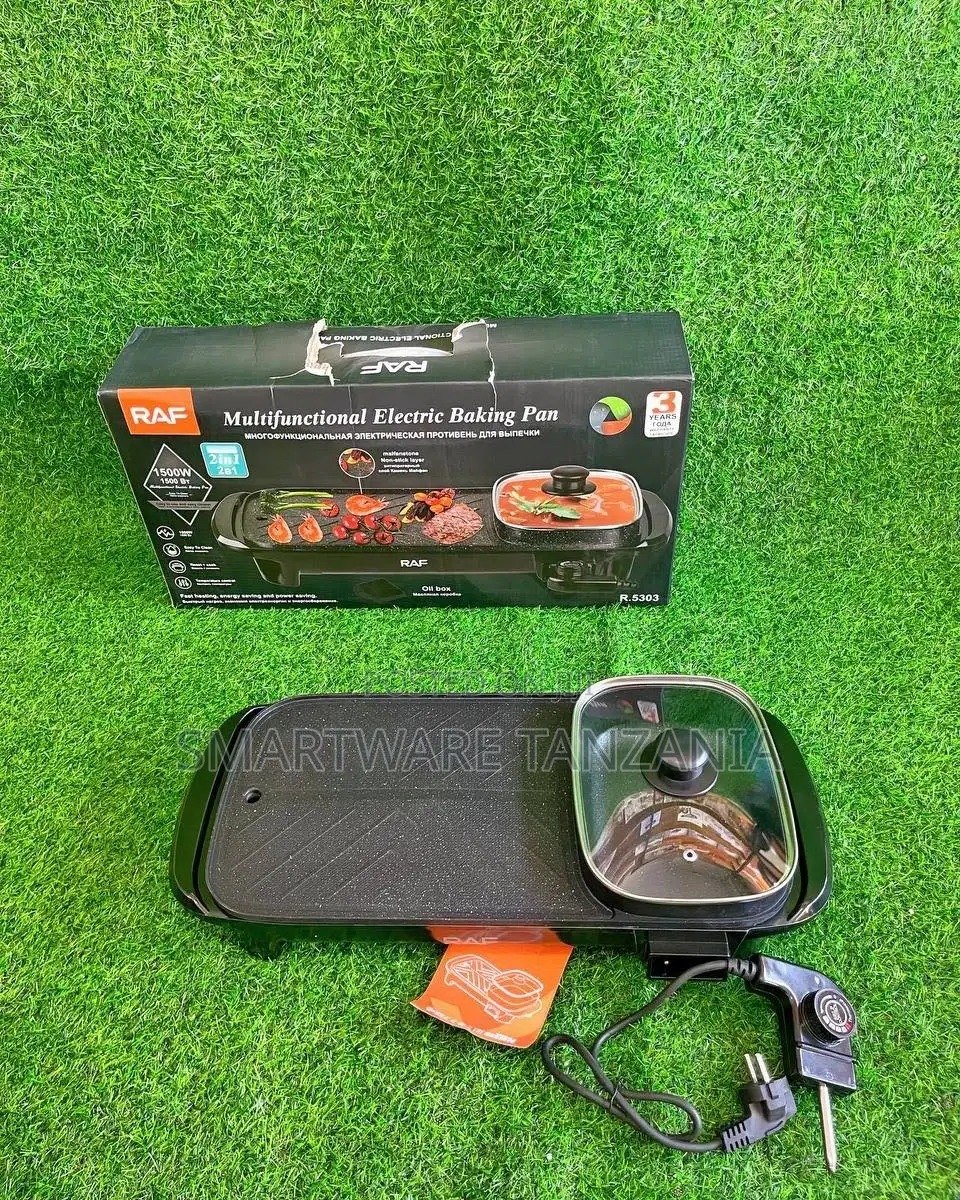 Smokeless Barbecue Griddle Indoor Electric BBQ Grill