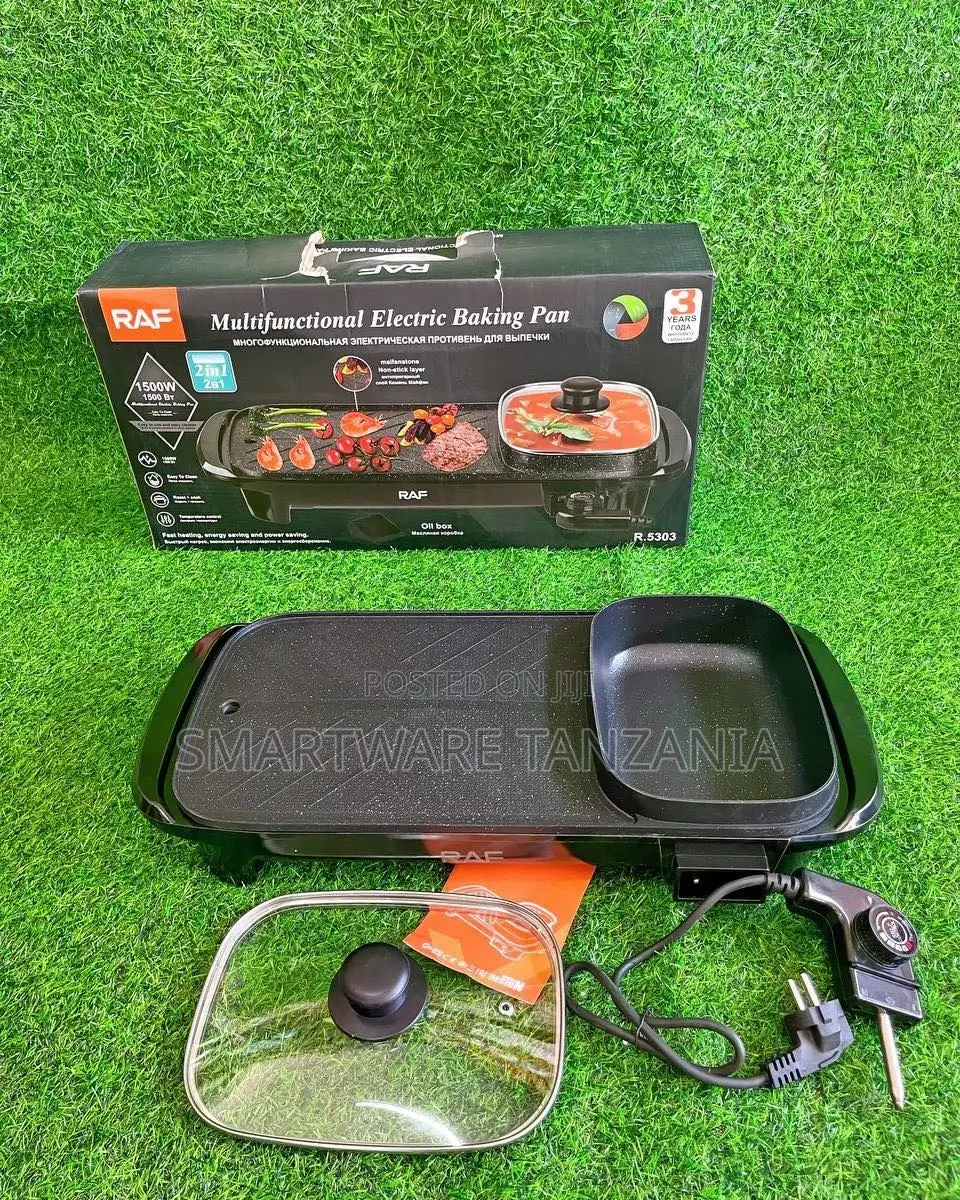 RAF Non Stick Smokeless Electric Grill BBQ Barbeque Grills