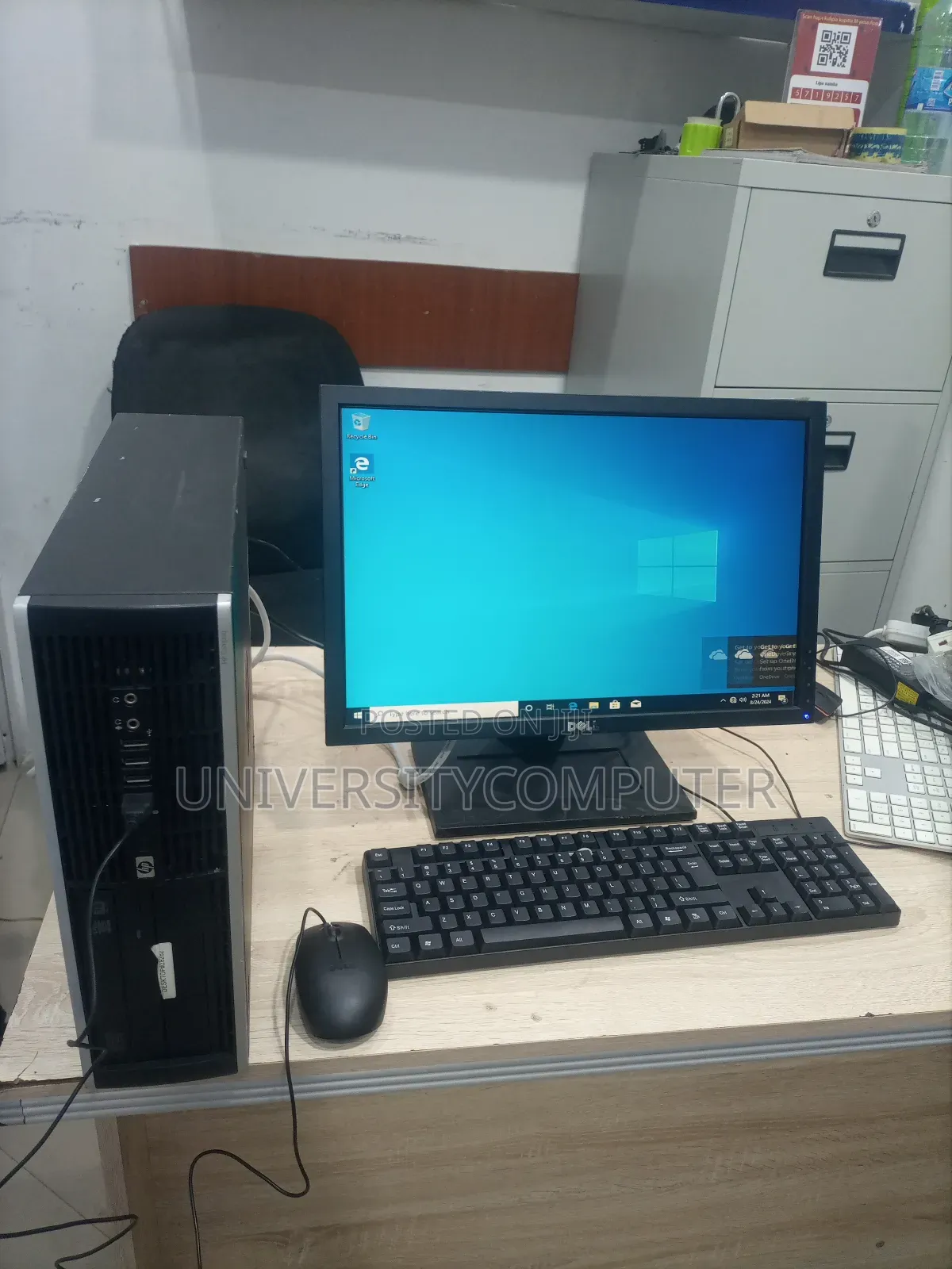Desktop Computer HP EliteDesk 800 4GB Intel Core I3 HDD 500GB