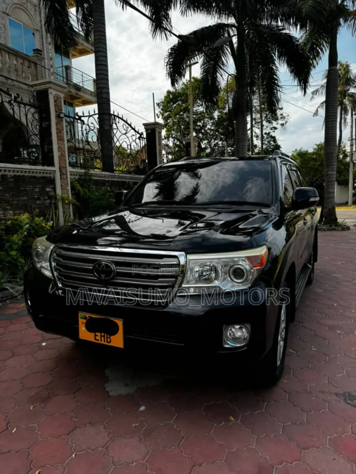 Toyota Land Cruiser 2014 Matt Black