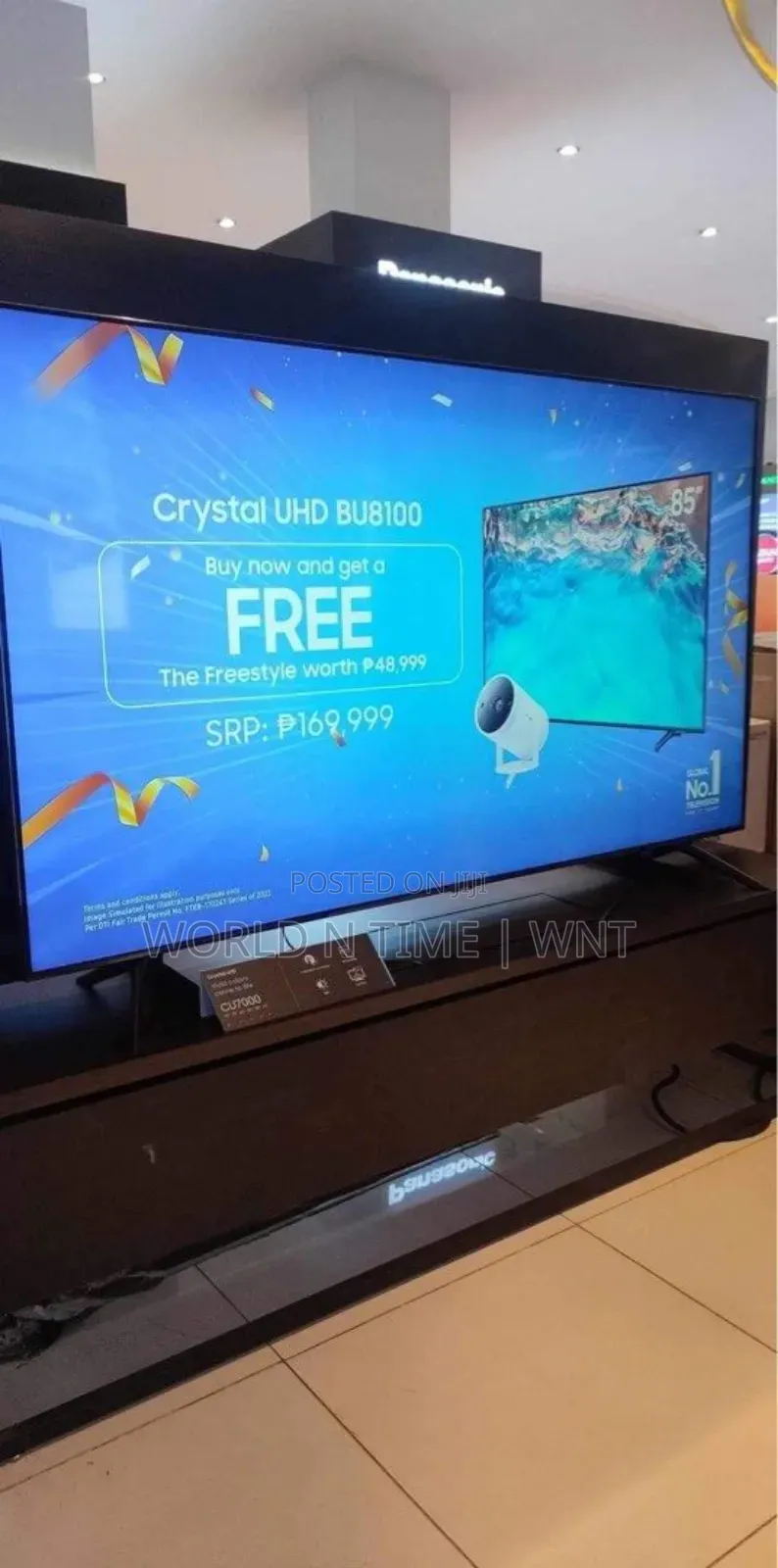Samsung 75" Crystal Uhd Cu7000 Smart Tv (2023)
