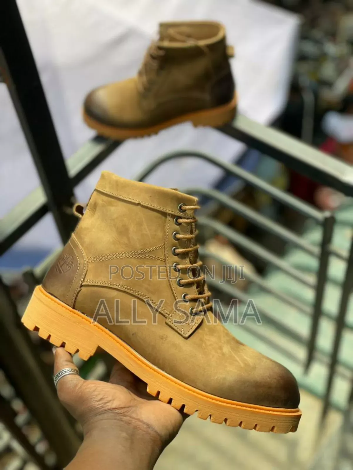 Mens Boots Timberland Material Leather