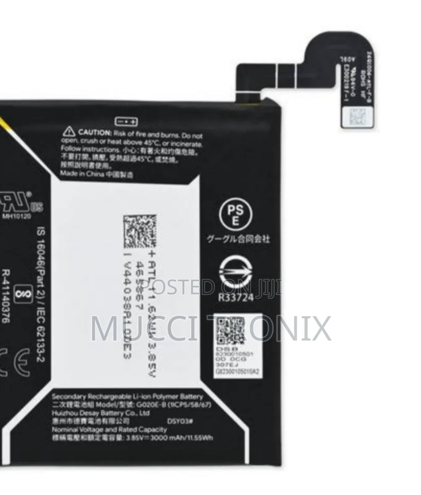 Google Pixel 3a Battery