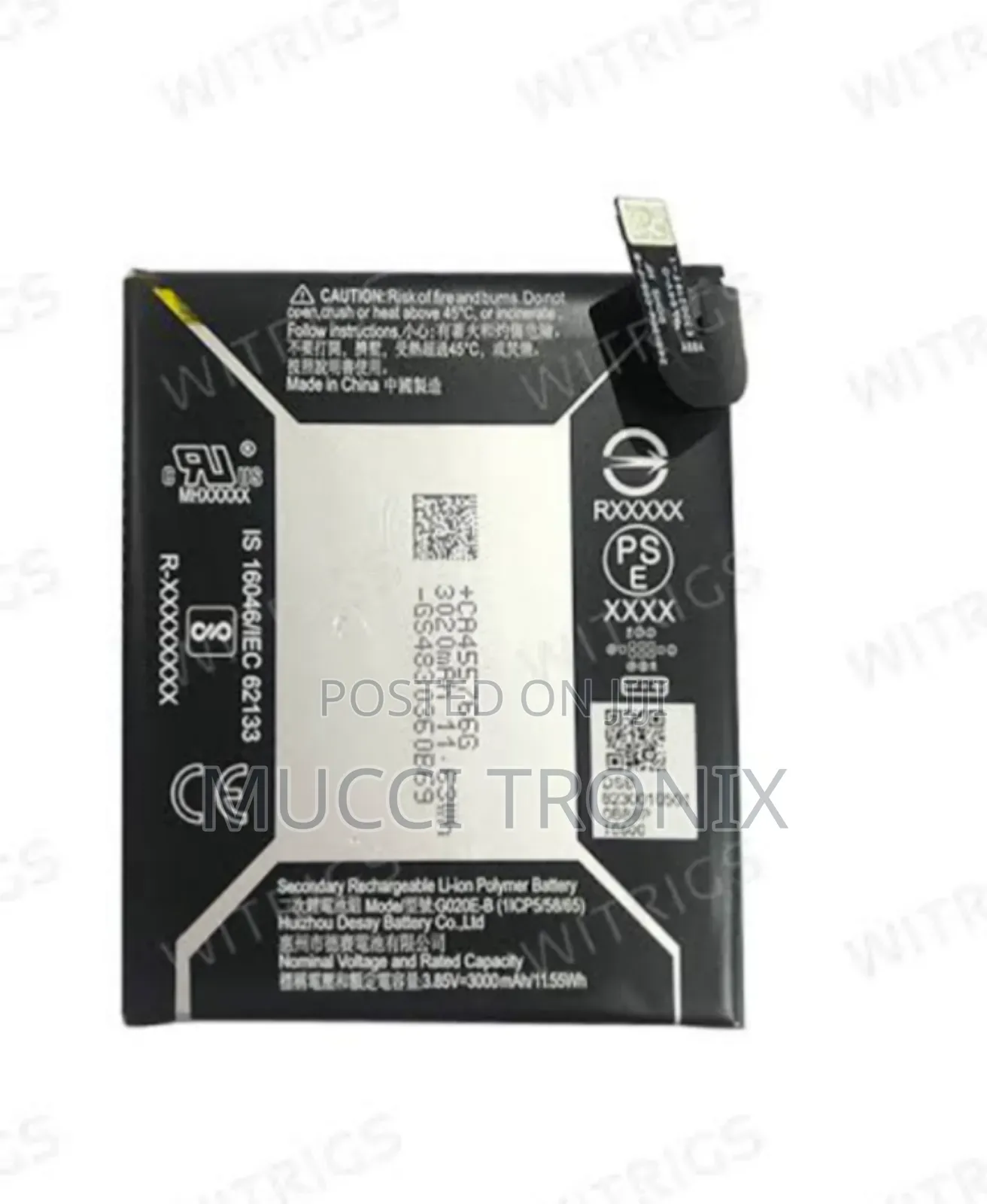 Google Pixel 3a Battery