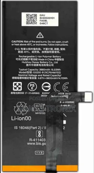 Original Google Pixel 4a 5g Battery