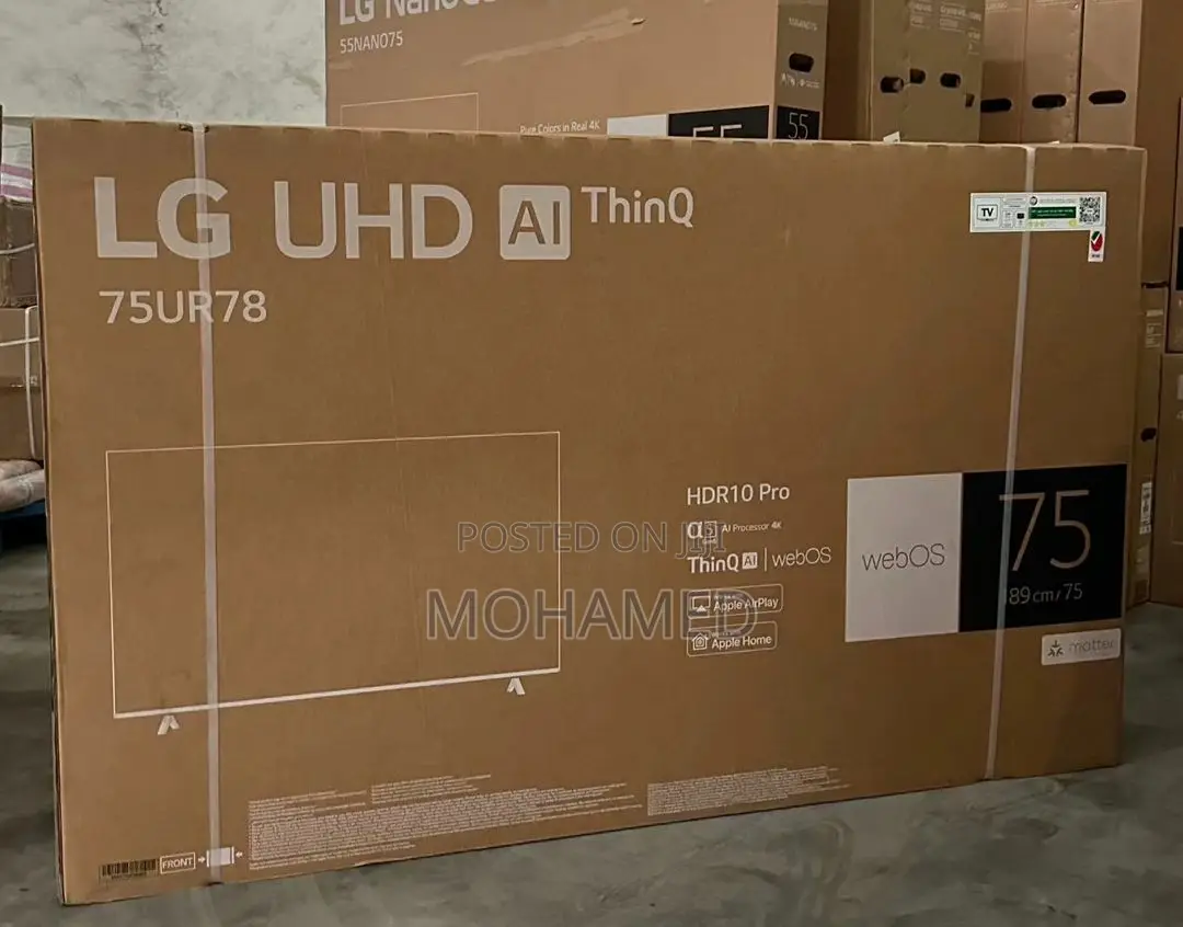 Lg Uhd Al Thinq Inch 75 (Model 75ur78)