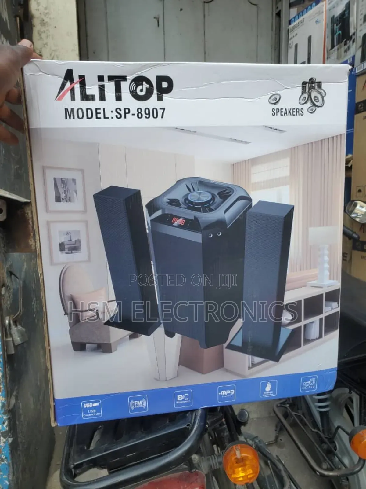 Alitop Subwoofer Model Sp 8907