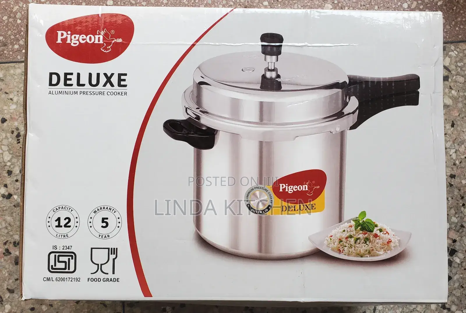 Pigeon Aluminum Pressure Cooker