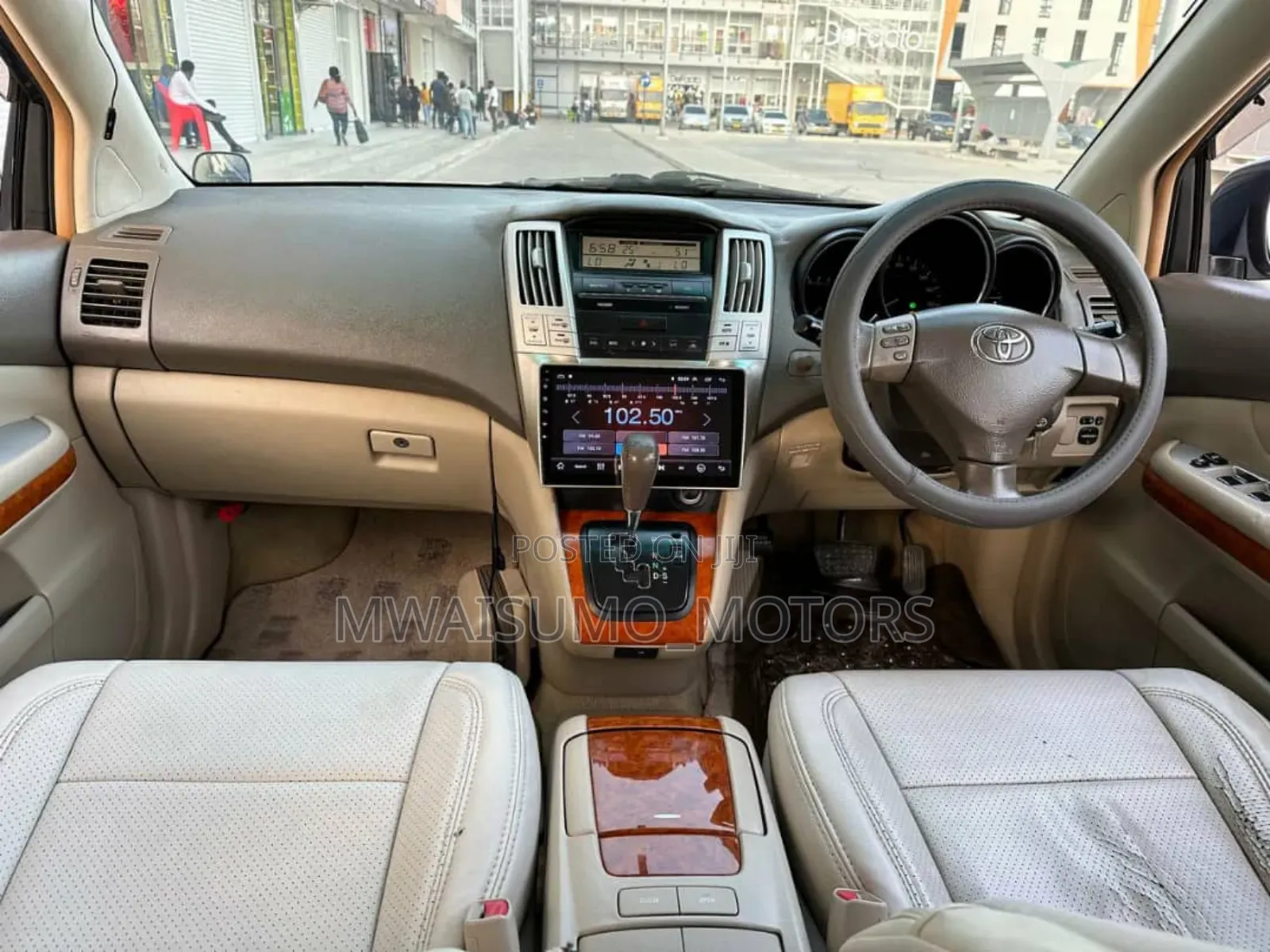 Toyota Harrier 2007 Blue