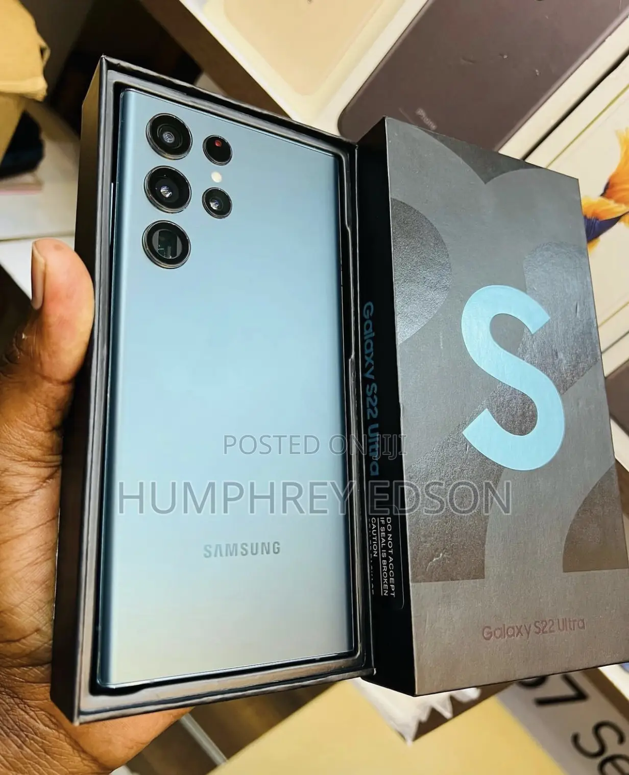 New Samsung Galaxy S22 Ultra 256 GB Blue