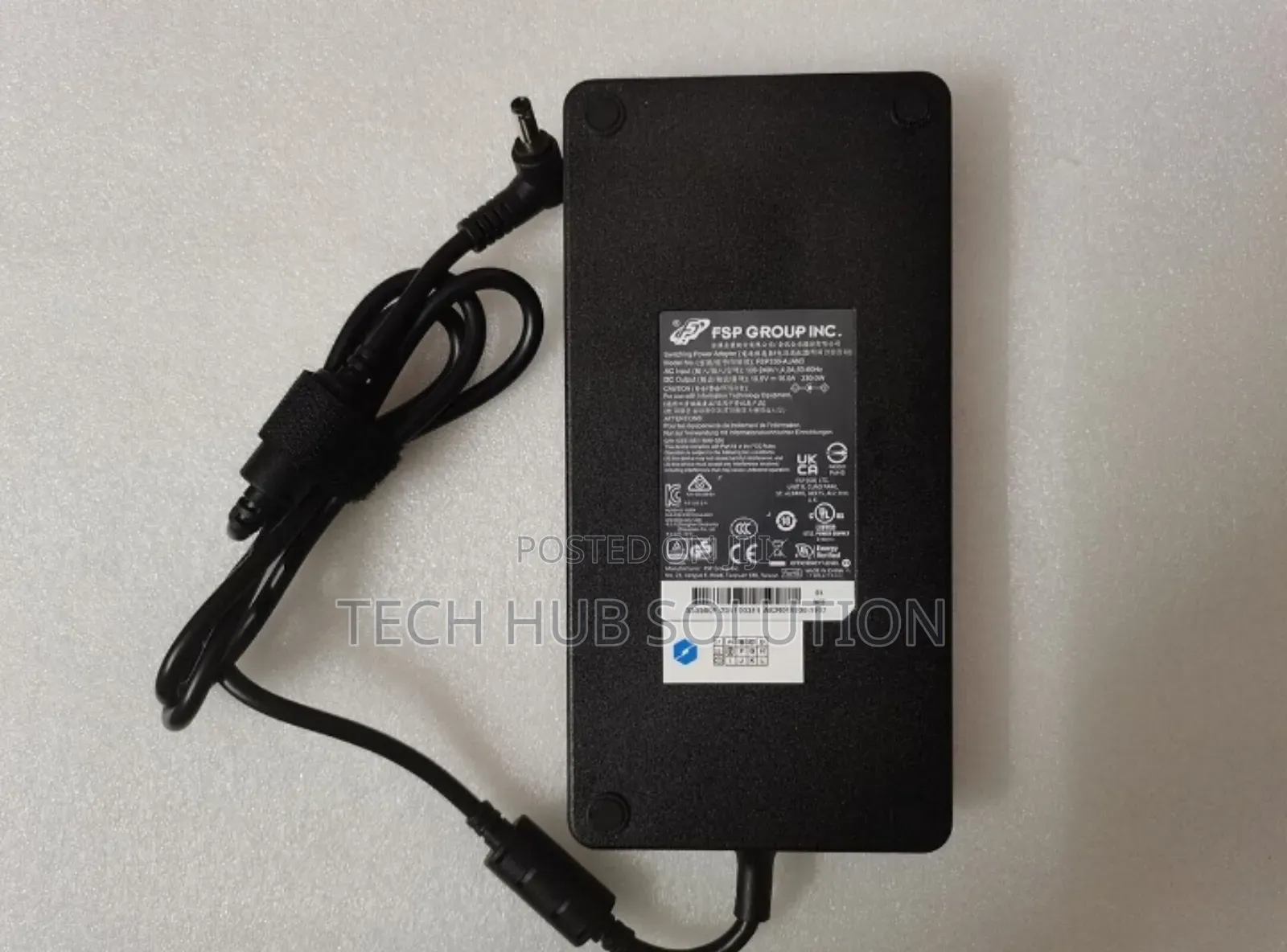 MSI 330W 5.5*2.5mm Series Gaming Laptop Adapter